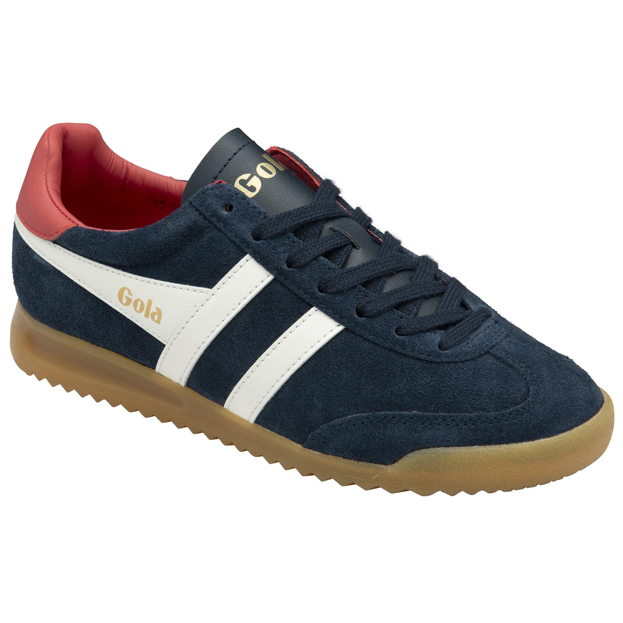 gola-torpedo-sneaker-f-r-damen-in-marineblau-off-white-koralle image 2