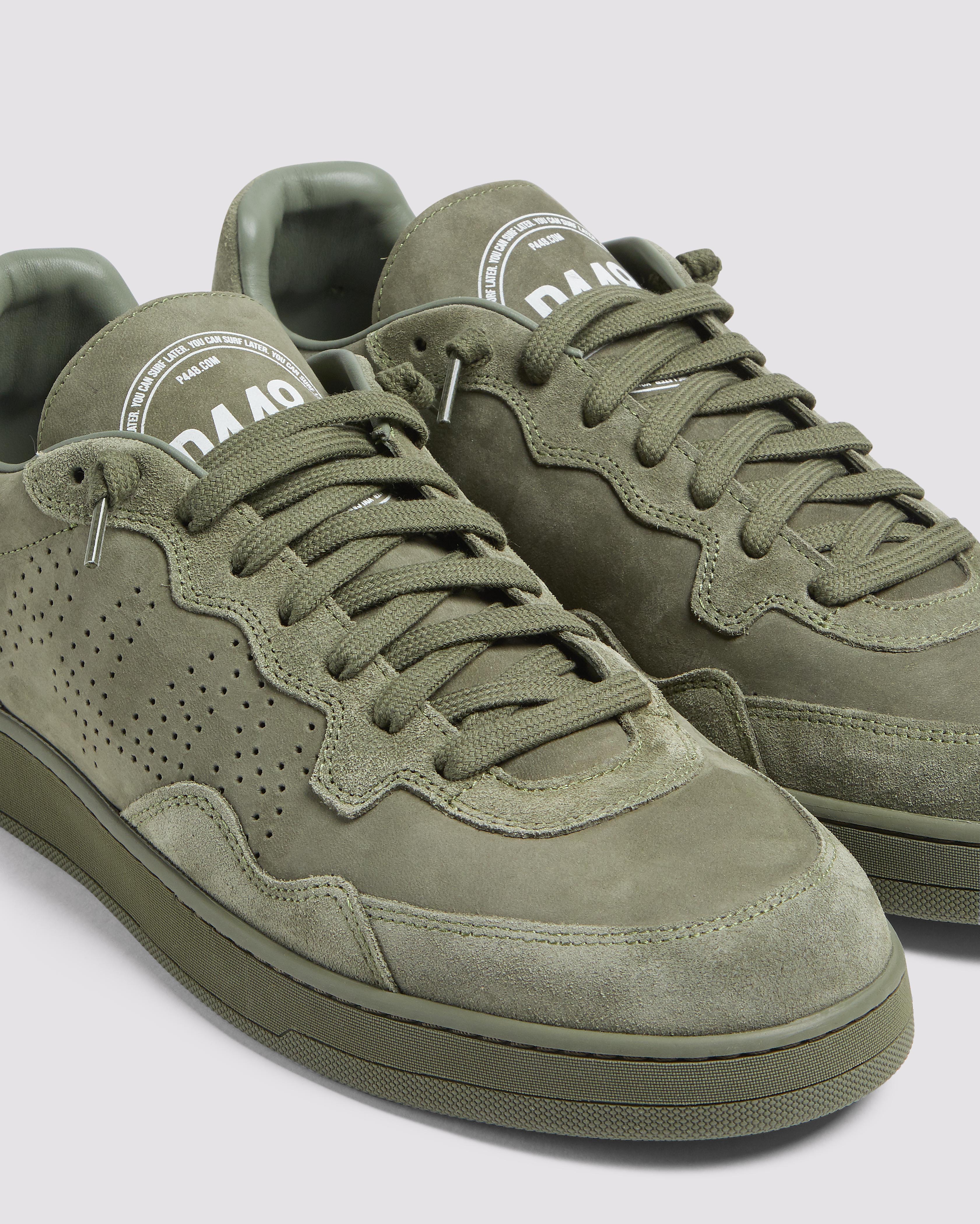 p448-vert-army-herren-low-top-skate-sneaker-armeegr-n image 5