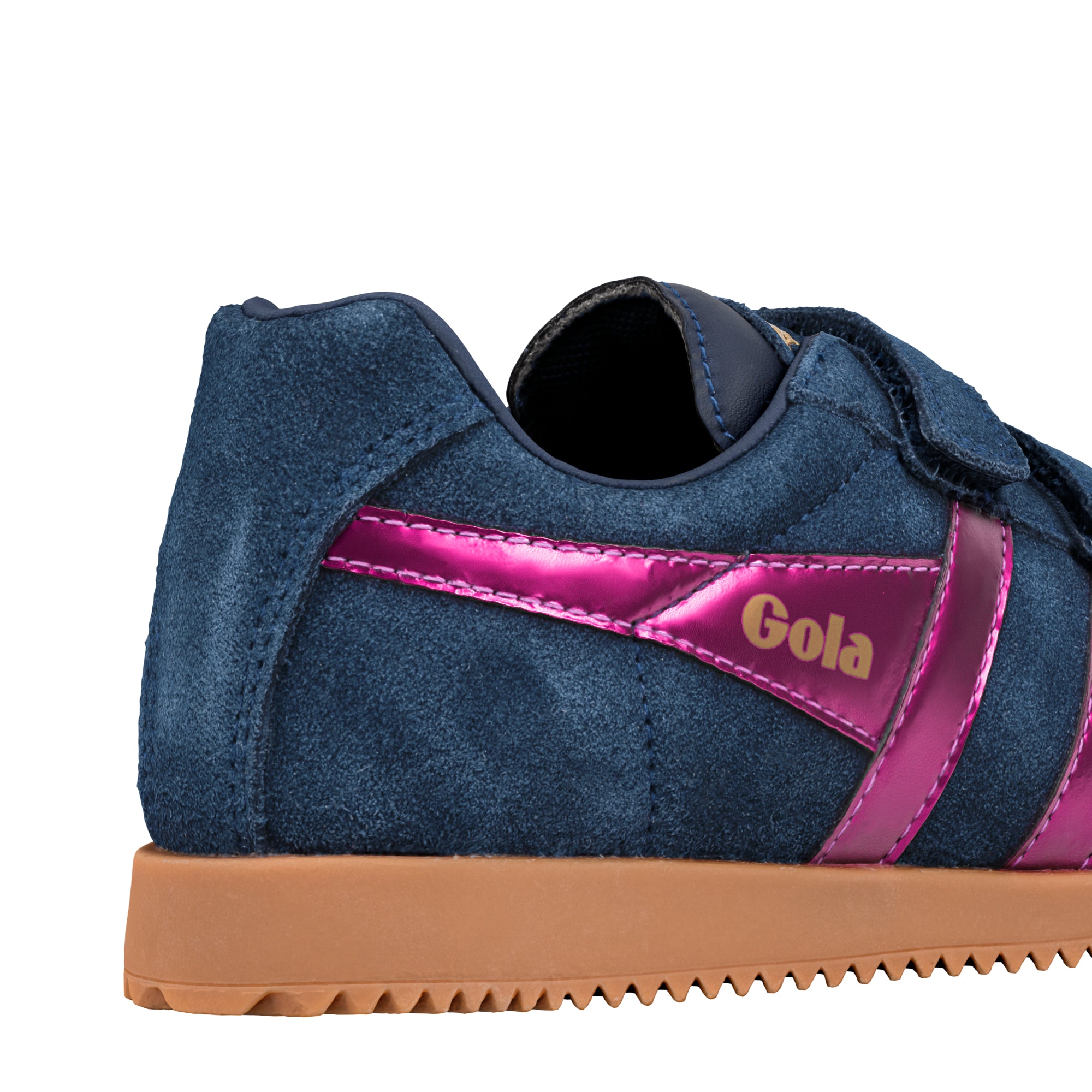 gola-harrier-glitz-strap-kinder-sneaker-marine-fuchsia image 6