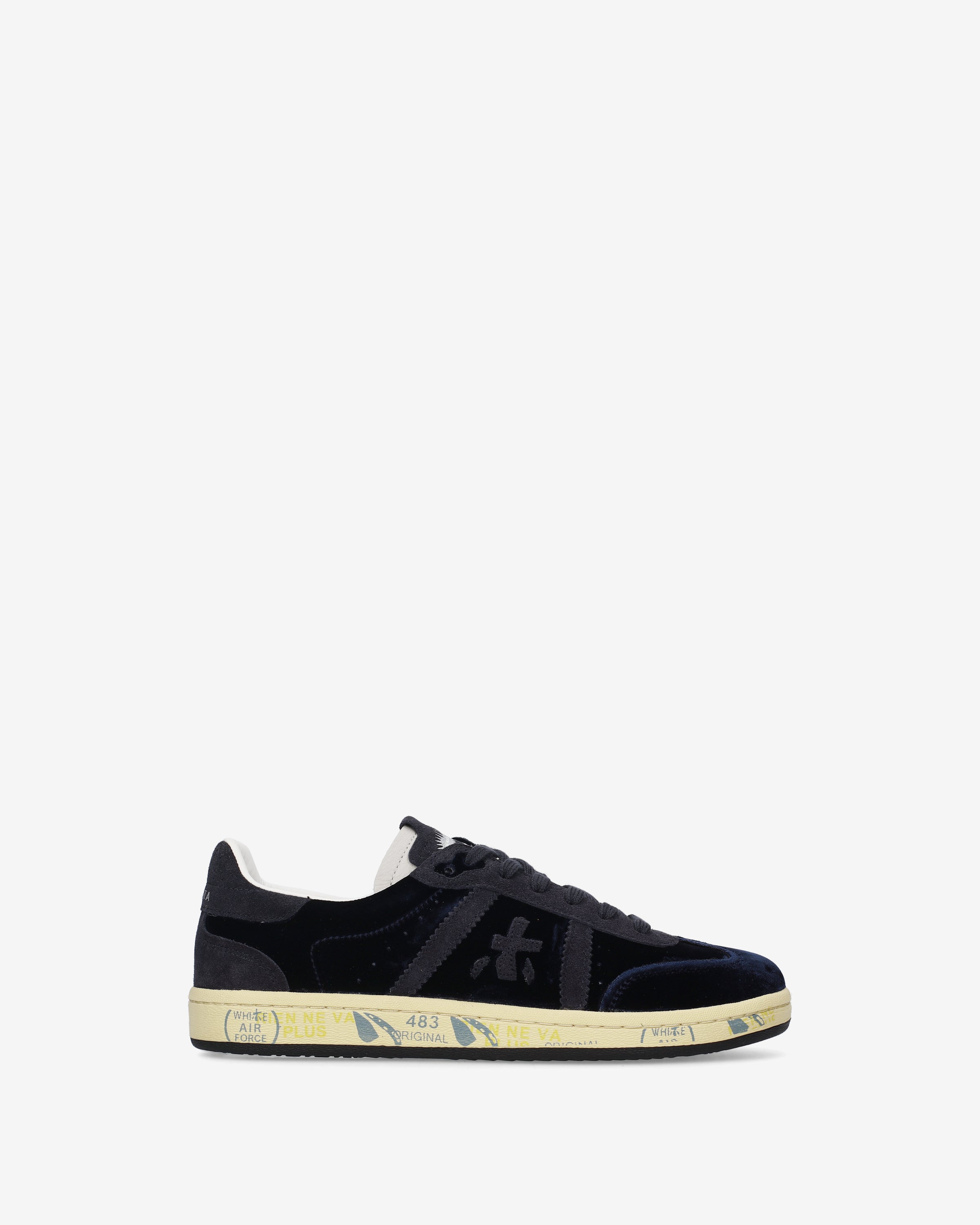 premiata-bonnied-8705-damen-sneaker-navy-samt image 1