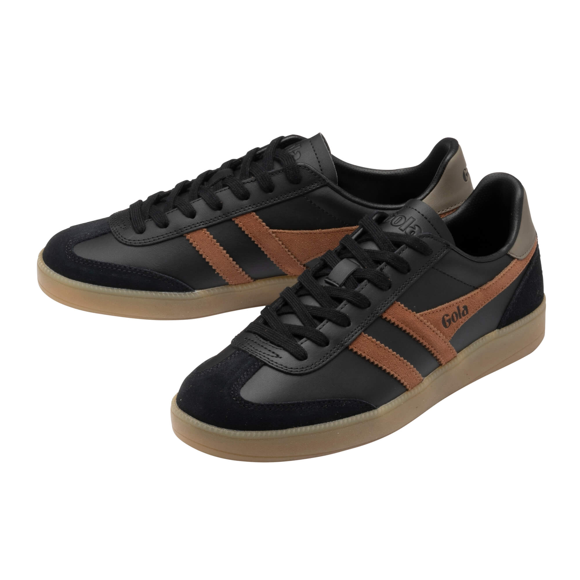 gola-viper-herren-sneaker-aus-leder-schwarz-umbra image 3