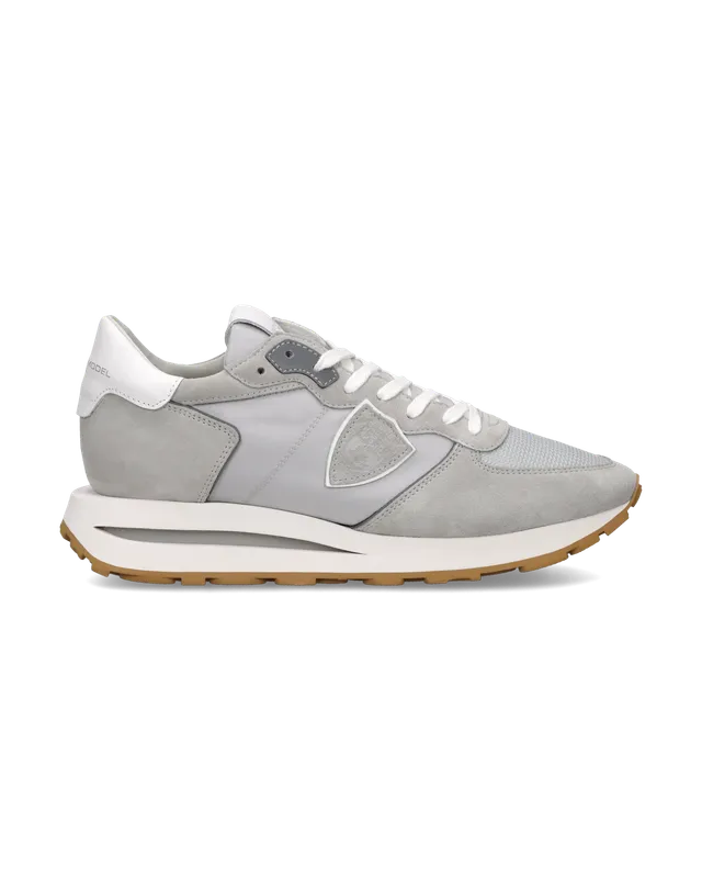 philippe-model-tropez-haute-herren-sneaker-grau-wei image 1