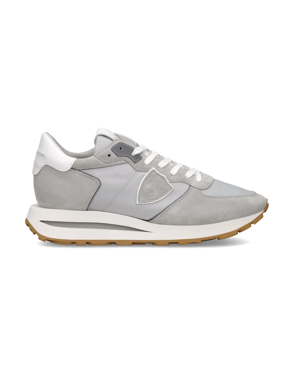 philippe-model-tropez-haute-herren-sneaker-grau-wei image 1