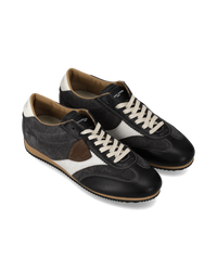 philippe-model-planche-sneaker-herren-anthrazit-grau-wei image 4