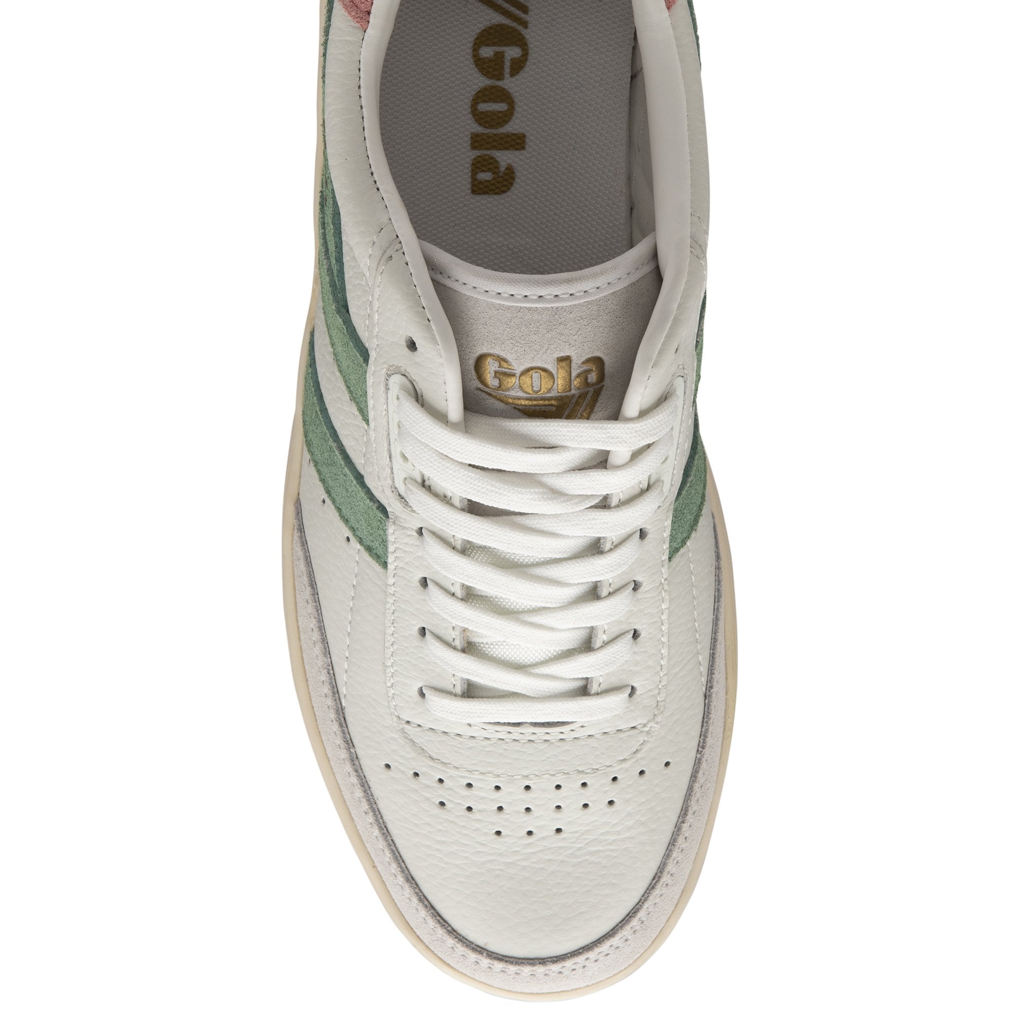 gola-falcon-damen-sneaker-wei-gr-n-koralle image 5