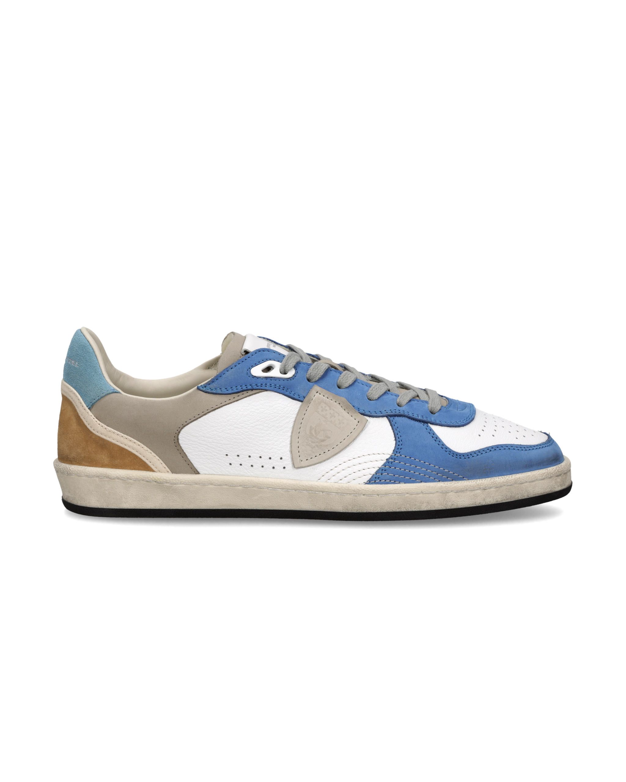 philippe-model-pgal-sneaker-herren-wei-blau image 1