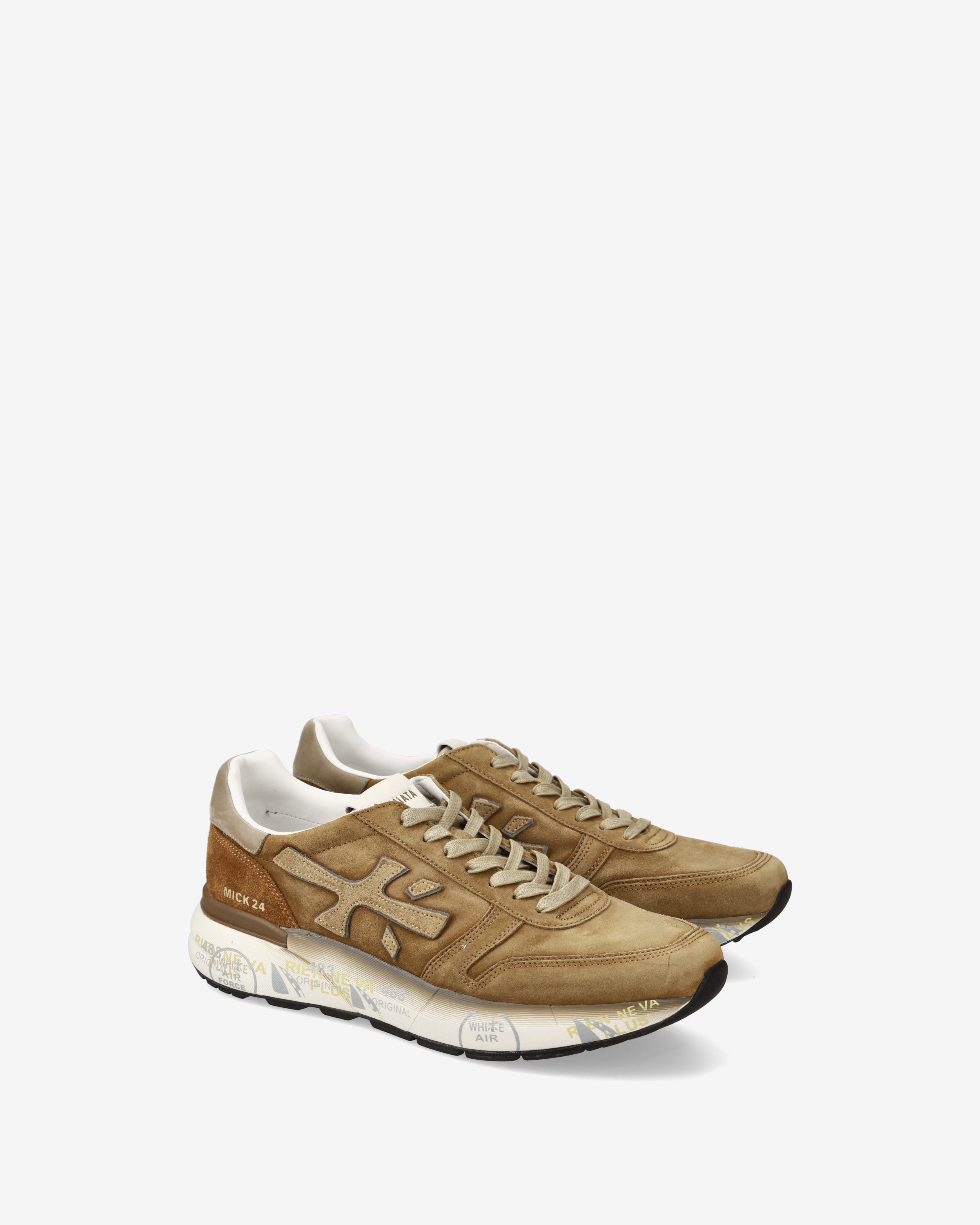 premiata-mick-7712-sneaker-herren-beige-tabacco image 2