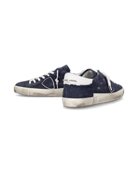 philippe-model-prsx-herren-low-top-sneaker-blau image 4