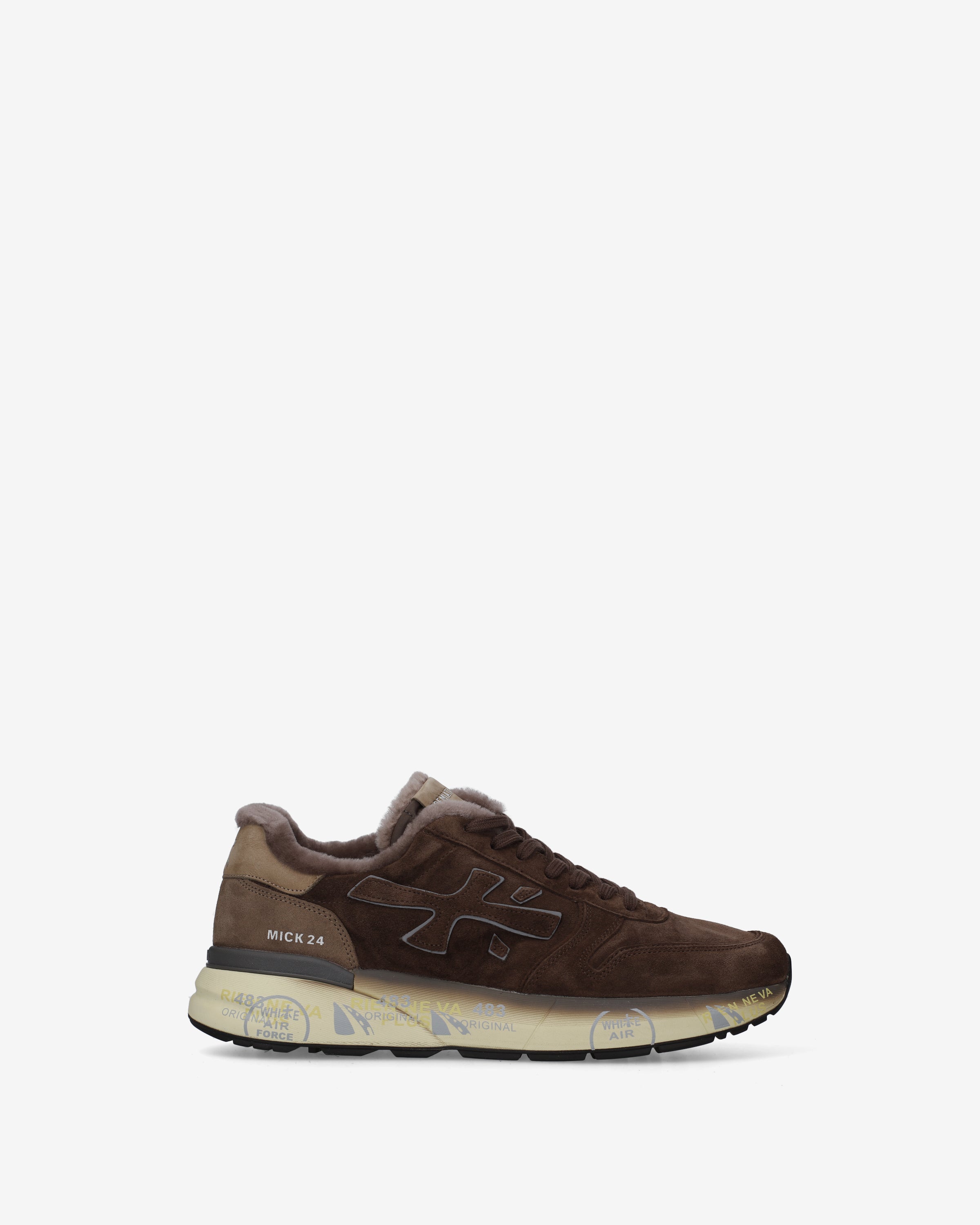 premiata-mick-7898m-sneaker-herren-dunkelbraun image 1