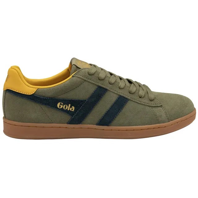 gola-equipe-ii-wildleder-sneaker-herren-khaki-navy image 1