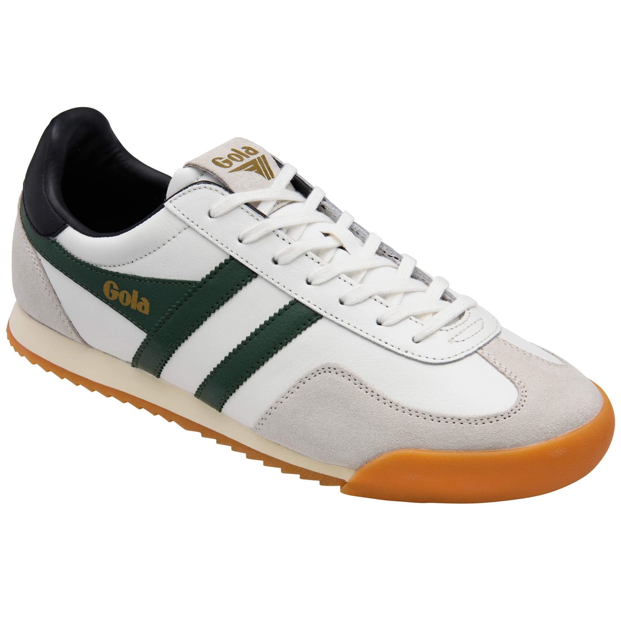 gola-europa-herren-ledersneaker-wei-tannengr-n-schwarz image 2