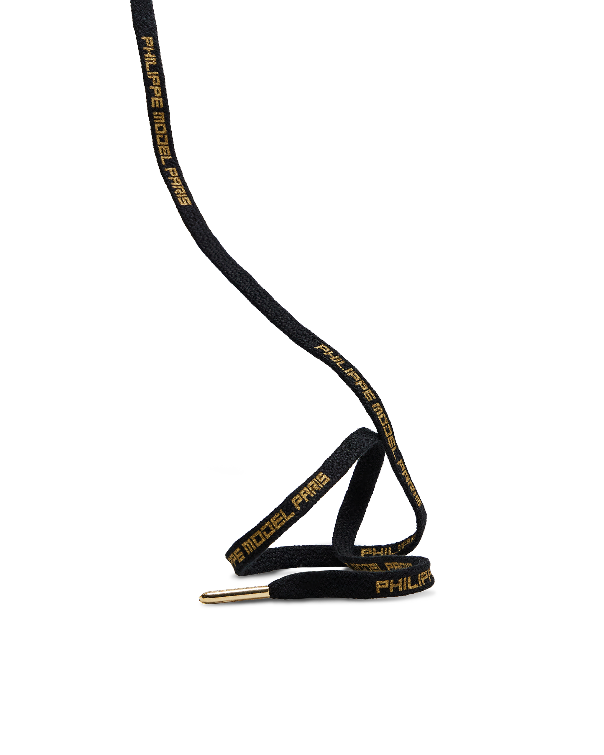 philippe-model-schn-rsenkel-damen-baumwolle-noir-or-schwarz-gold image 1