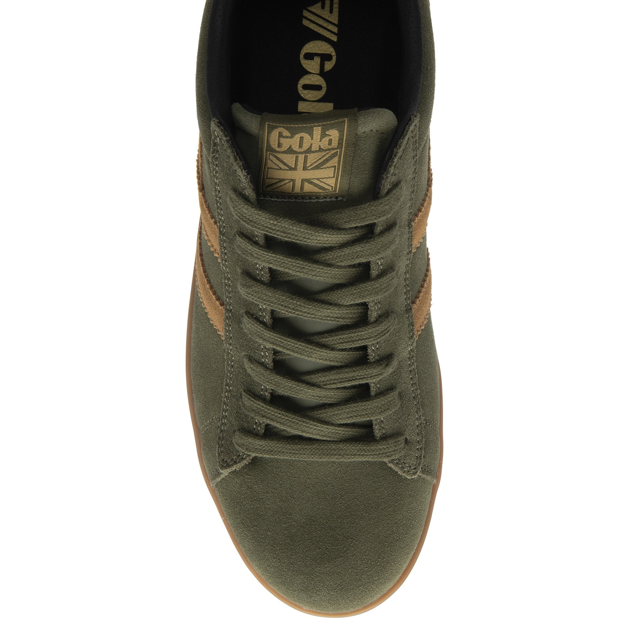 gola-equipe-ii-wildleder-sneaker-herren-khaki-tabak image 5