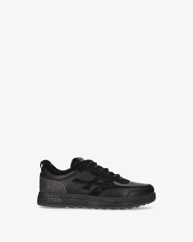 premiata-nous-8465m-sneaker-herren-schwarz-anthrazit image 1