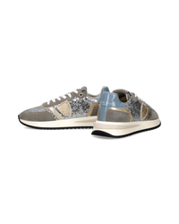 philippe-model-tropez-2-1-sneaker-damen-silber-hellblau-grau image 4