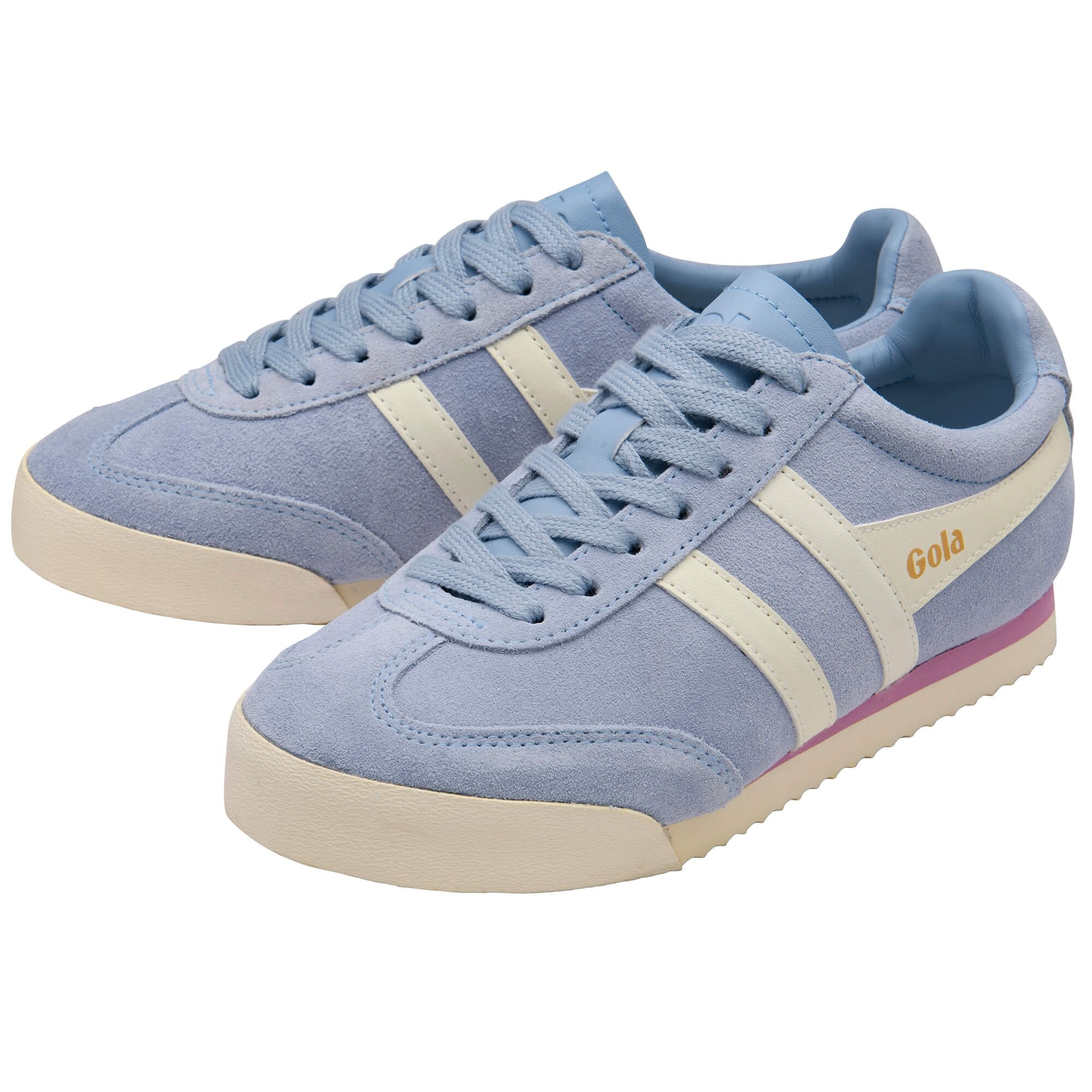 gola-apollo-damen-sneaker-hellblau-wildleder image 3