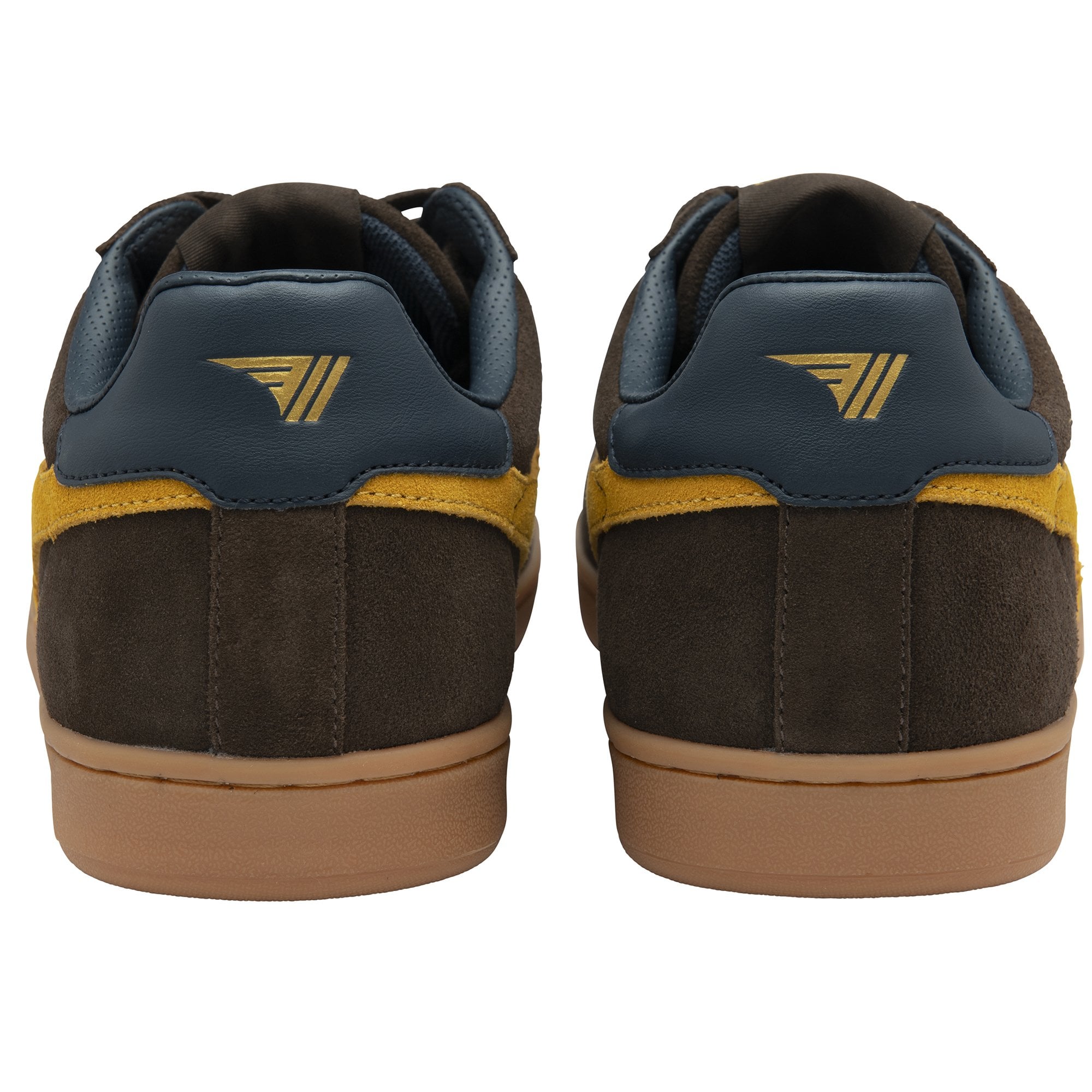 gola-equipe-ii-suede-herren-sneaker-dunkelbraun-marine image 4