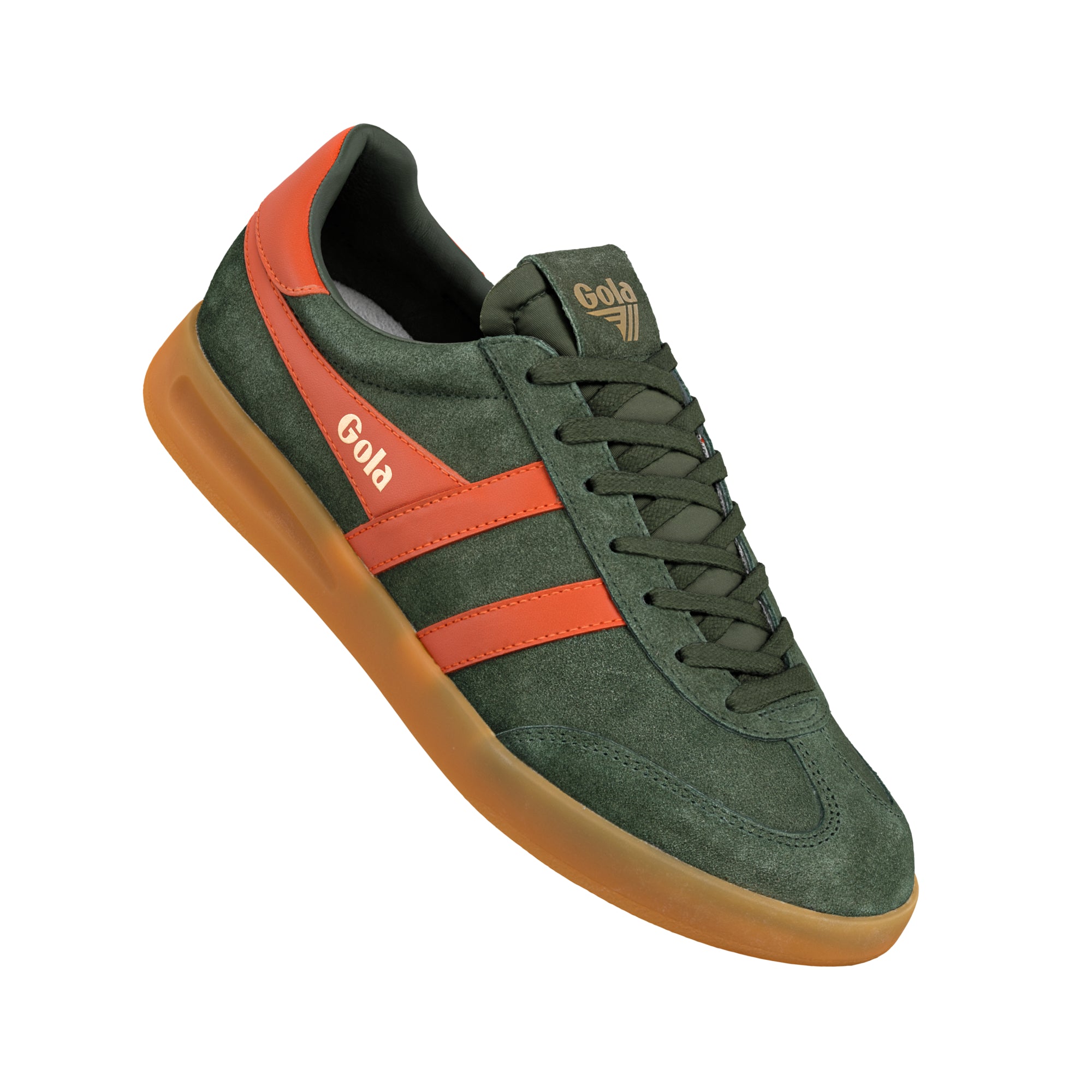 gola-cyclone-sneaker-f-r-herren-in-dunkel-khaki-orange image 5