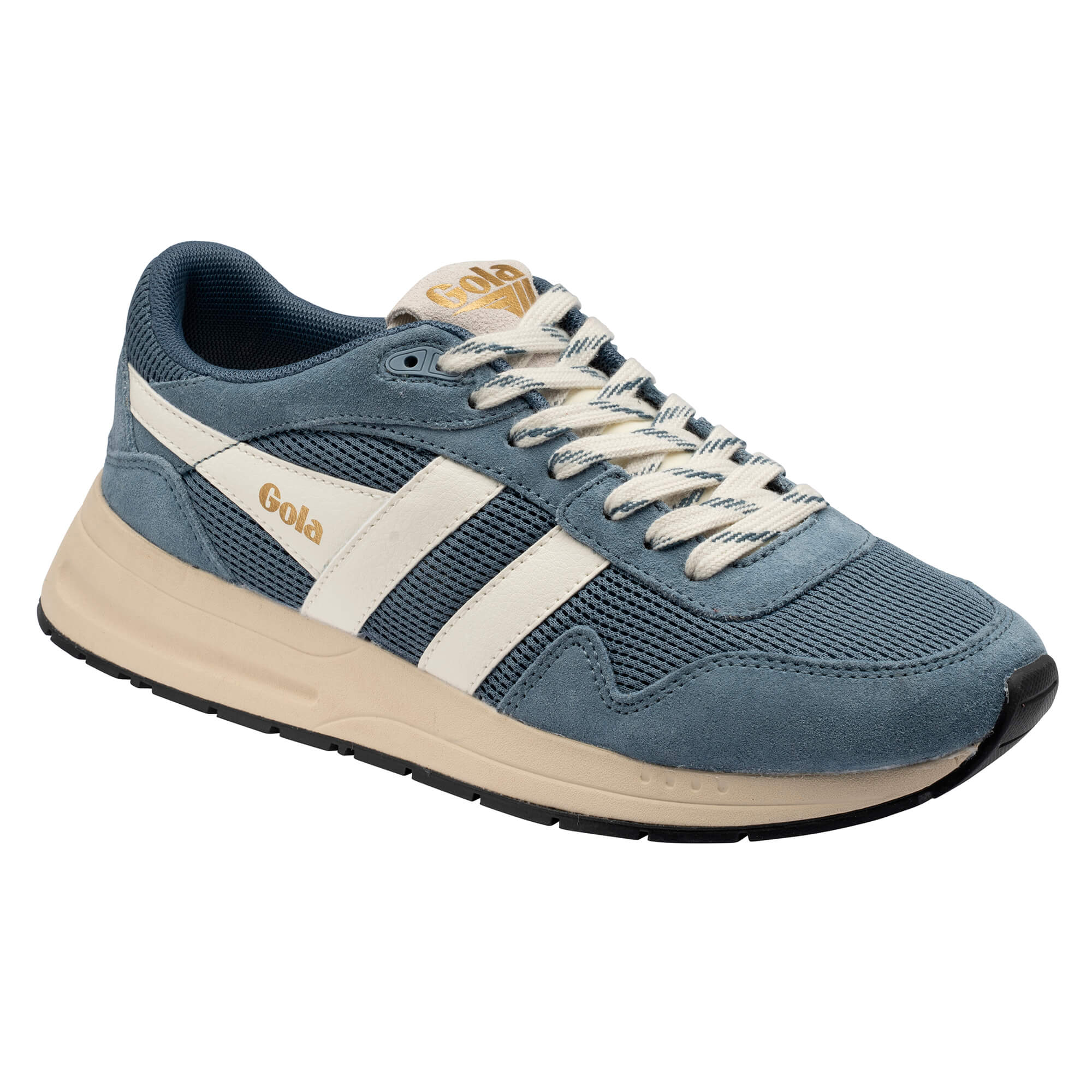 gola-delta-sneaker-f-r-damen-atlantic-blue-off-white image 2