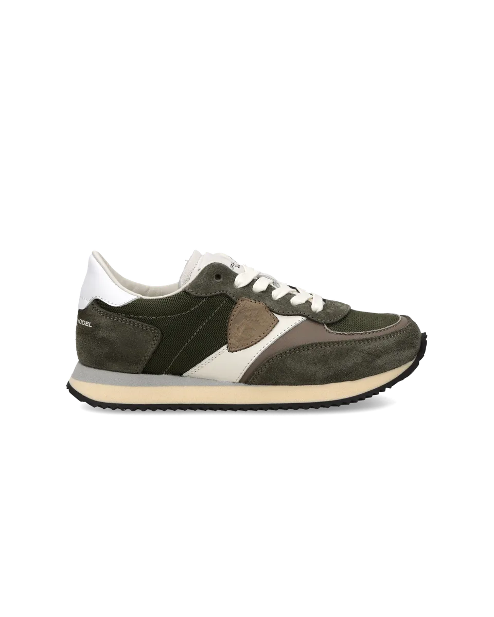 philippe-model-blville-kids-sneaker-milit-rgr-n-wei image 1