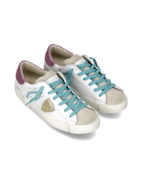 philippe-model-prsx-damen-sneaker-wei-fuchsia-hellblau image 5