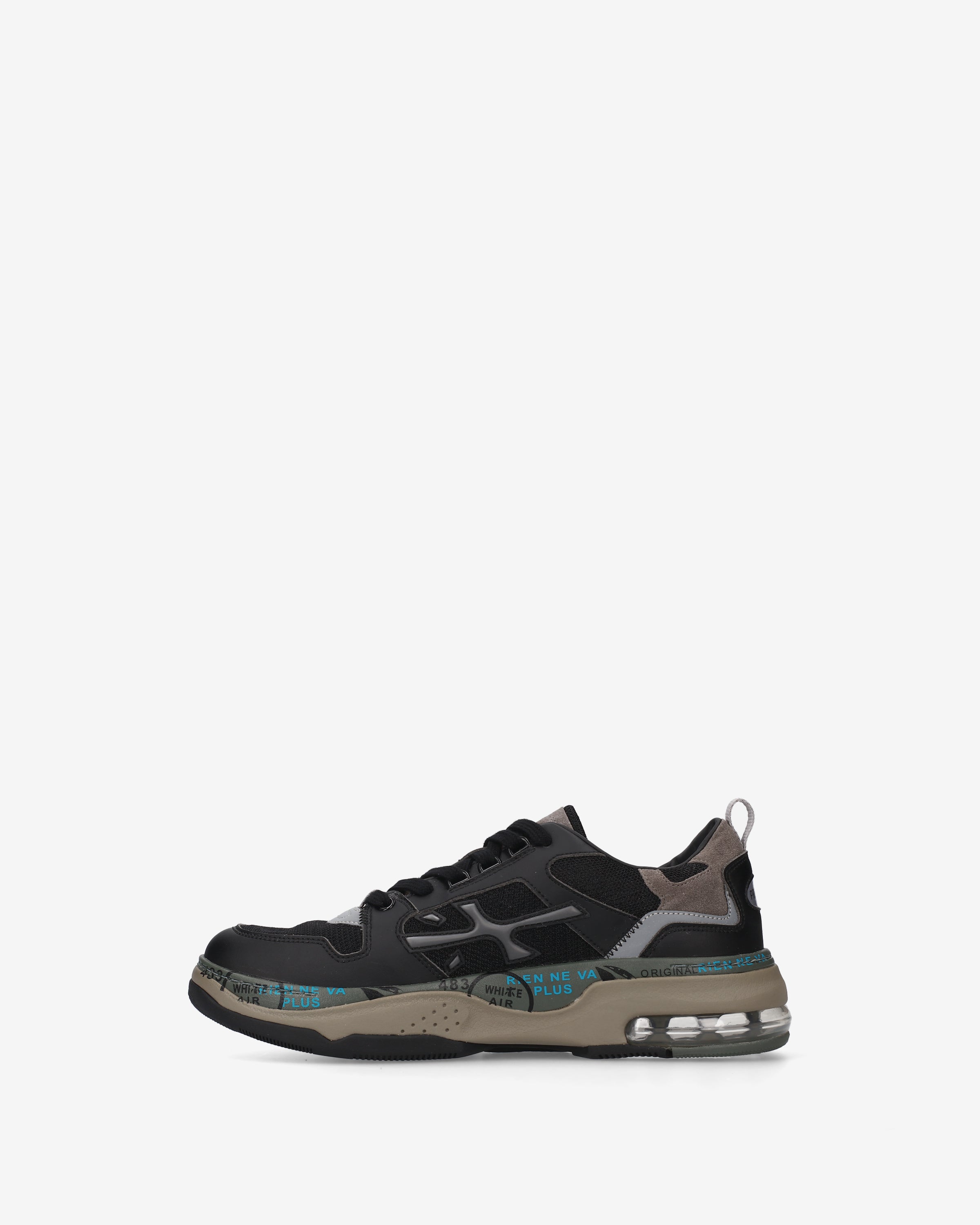 premiata-drake-404-herren-sneaker-schwarz-mit-air image 3