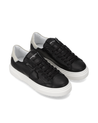 philippe-model-temple-junior-sneaker-schwarz-elfenbein image 4