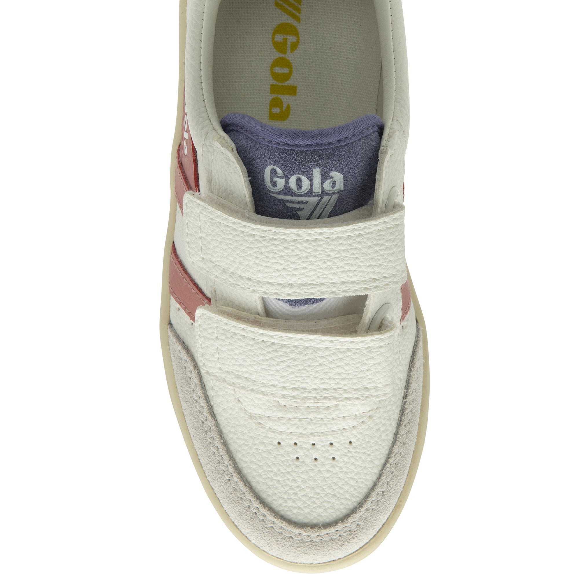 gola-falcon-strap-sneaker-f-r-kinder-wei-koralle-gelb image 5