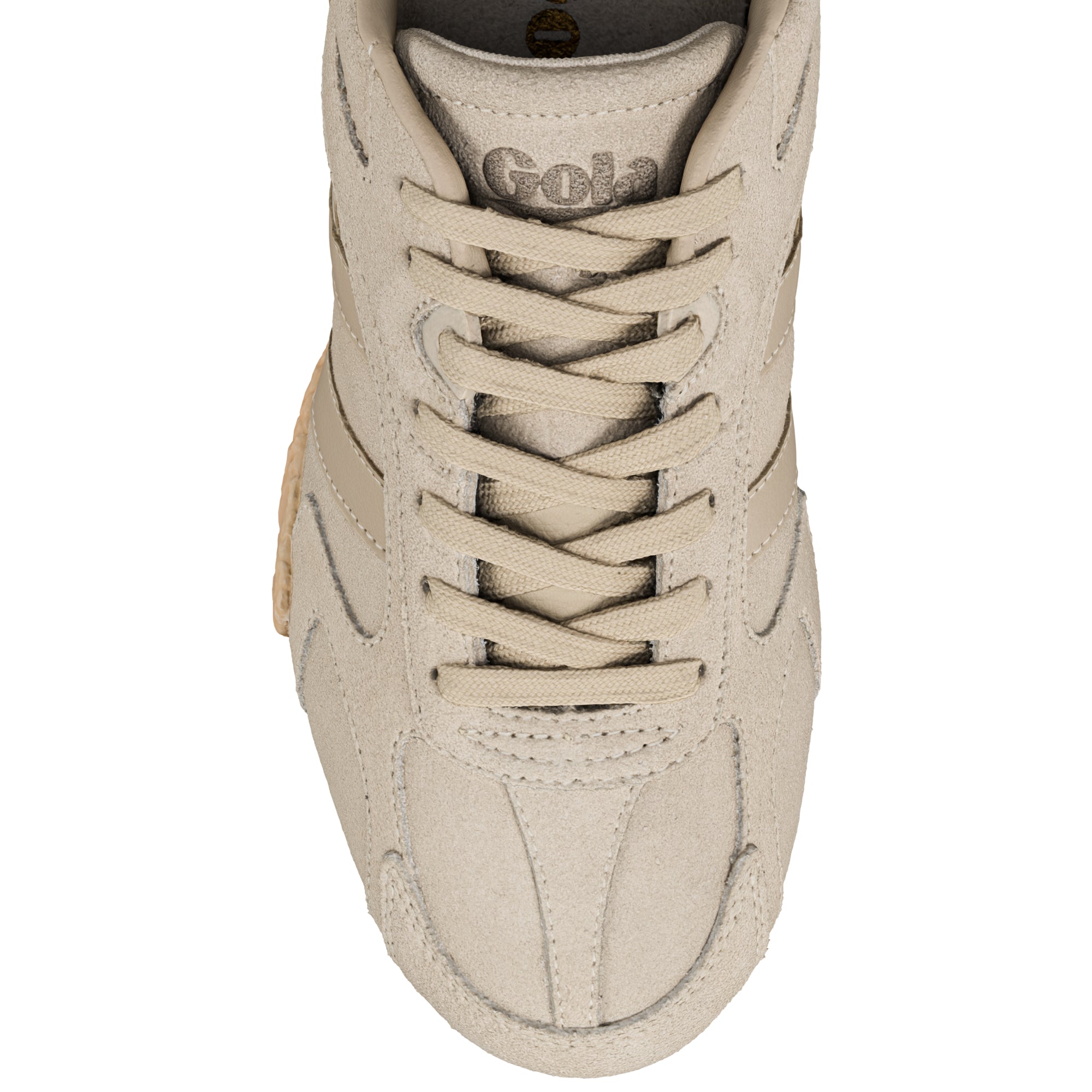 gola-corva-damen-sneaker-bone-wildleder-slim-sohle image 4