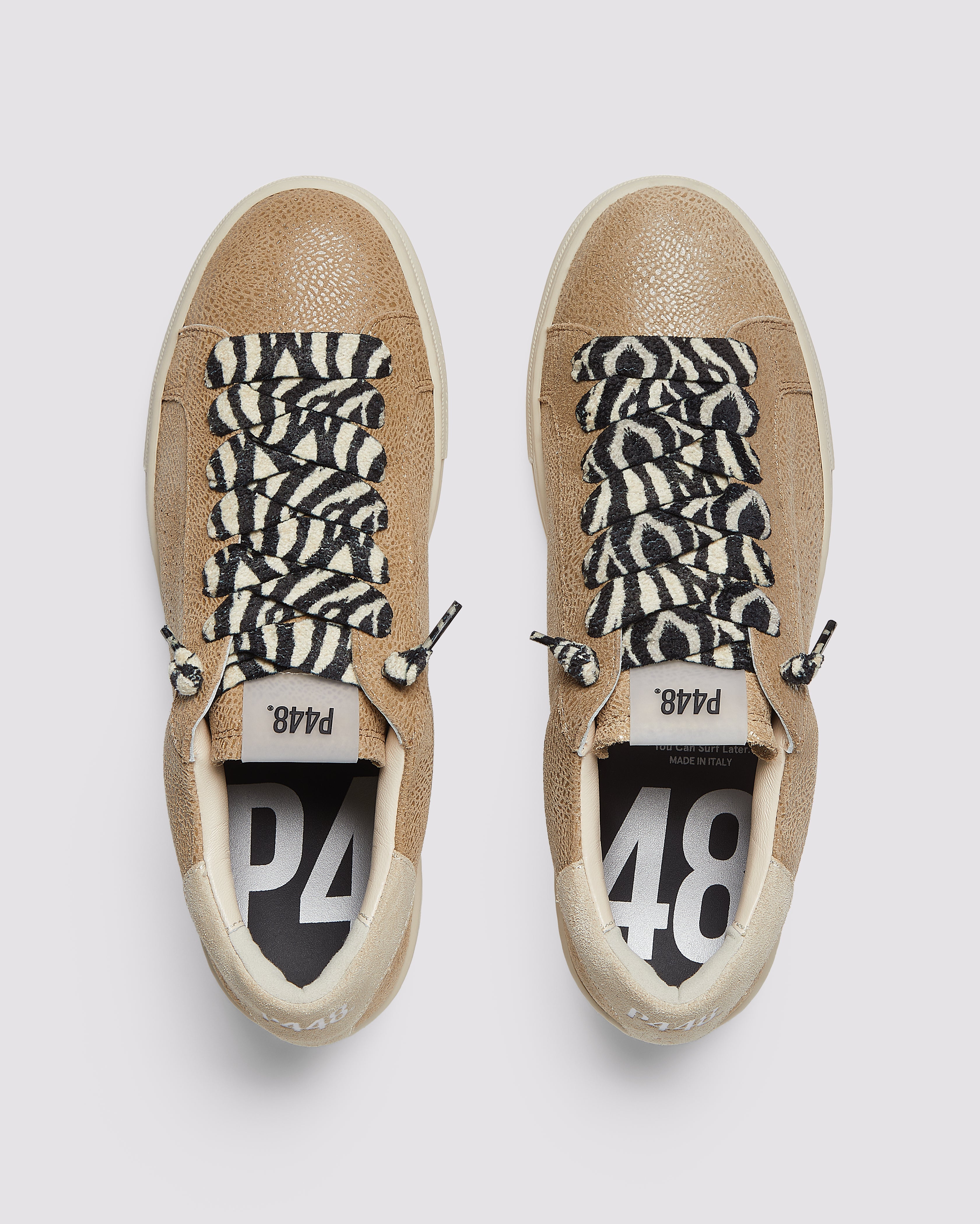 p448-thea-stone-platform-sneaker-beige-zebra image 2