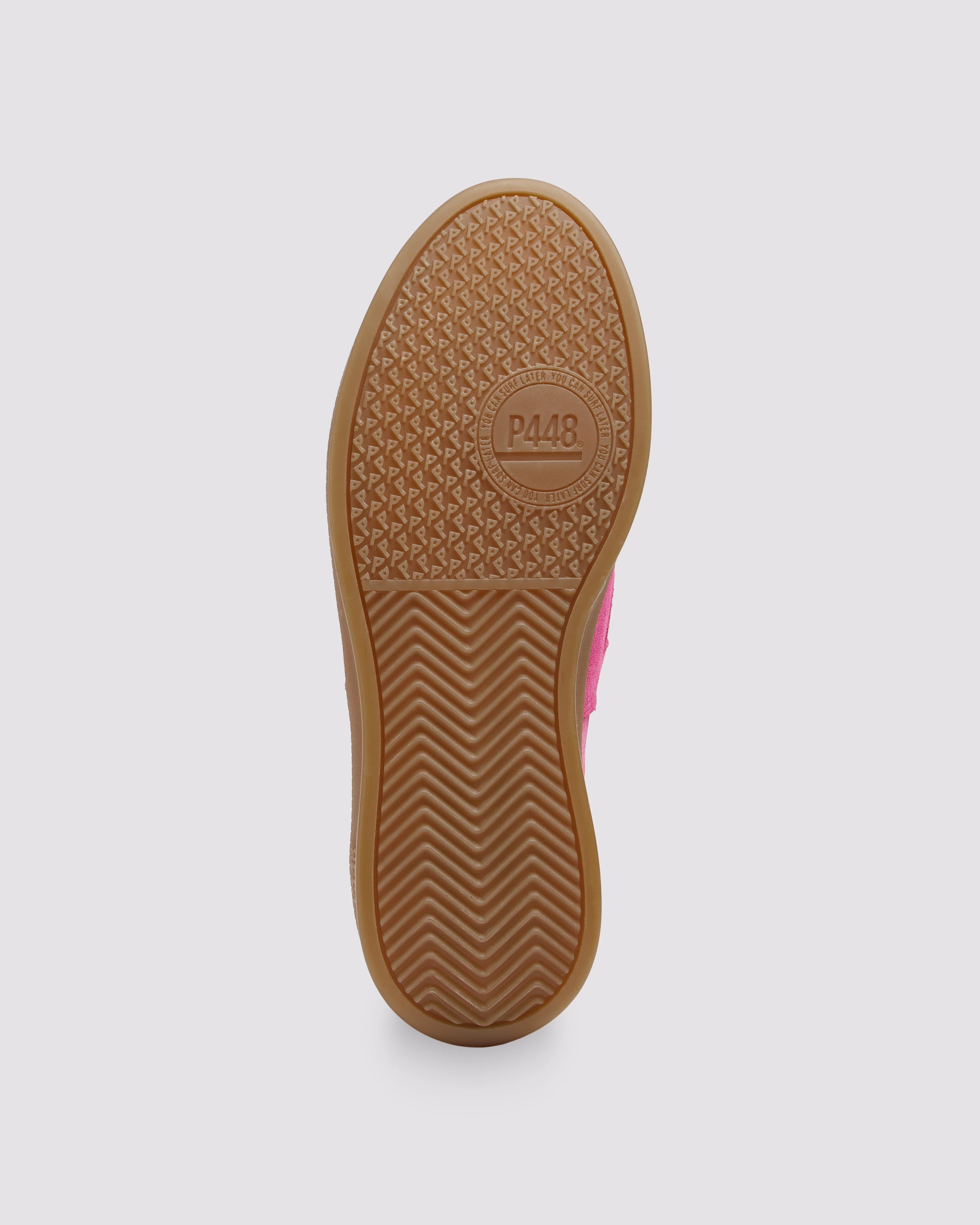p448-monza-patent-punch-damen-low-top-sneaker-pink image 4