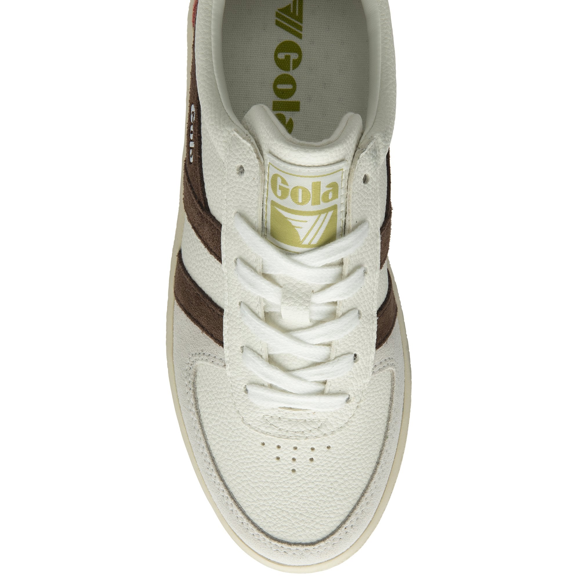gola-grandslam-trident-damen-sneaker-wei-dunkelbraun-moosgr-n image 5