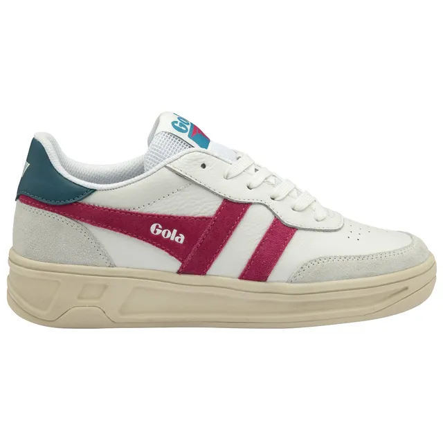 gola-topspin-damen-sneaker-wei-fuchsia-pfauenblau image 1