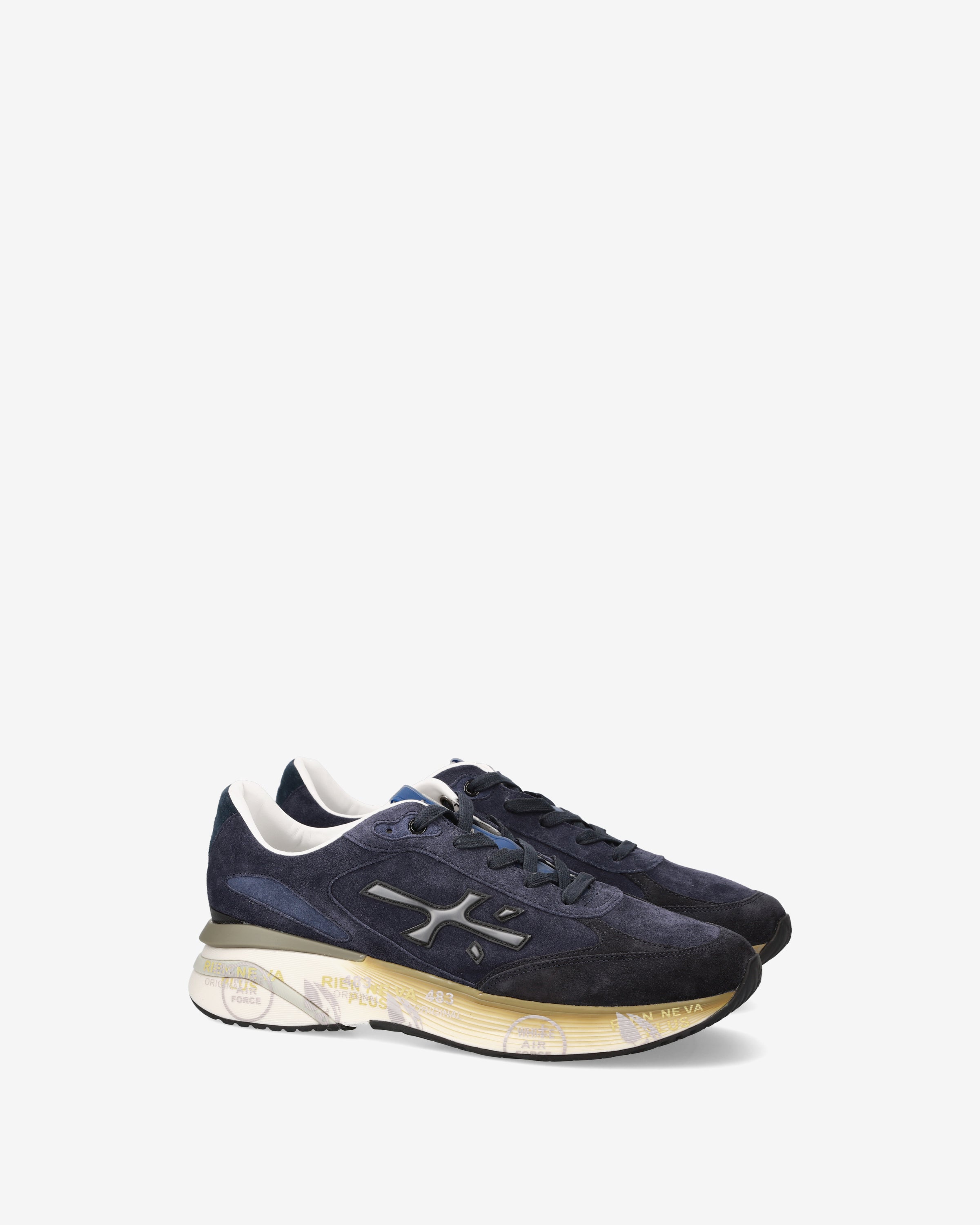 premiata-moerun-7776-sneaker-herren-navy-leichtlauf image 2