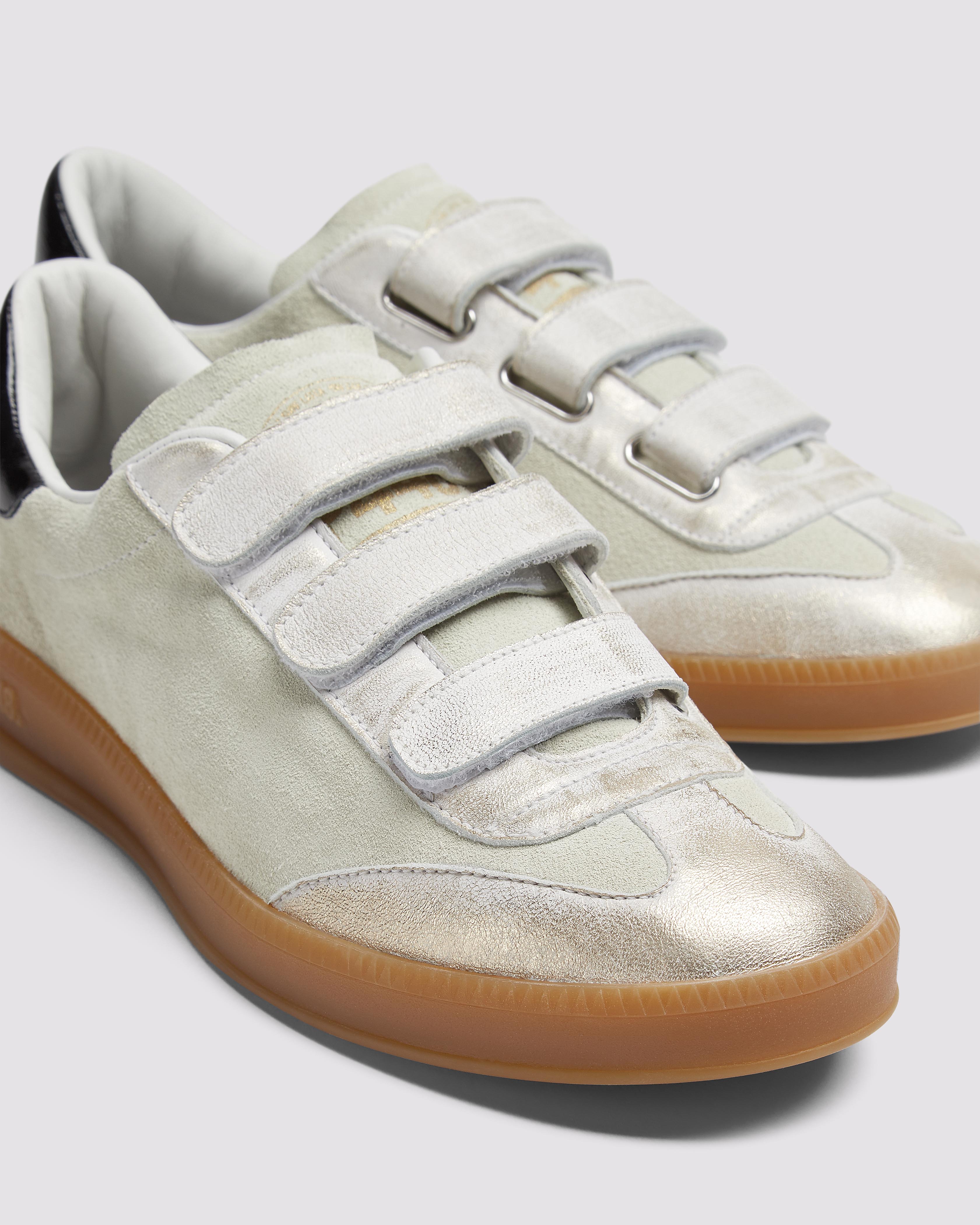 p448-capri-cream-low-top-premium-sneaker-damen image 4