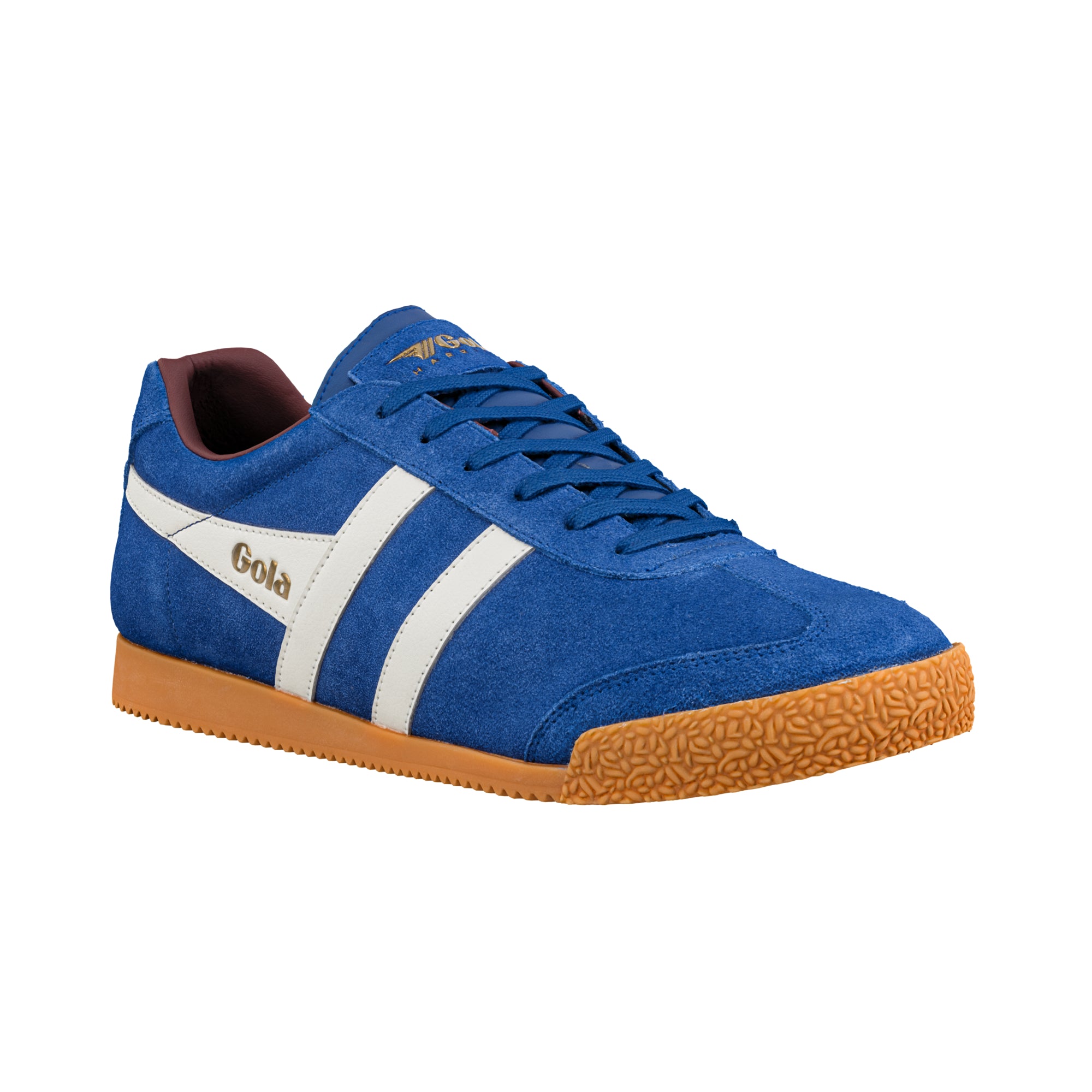 gola-harrier-herren-sneaker-aus-wildleder-dunkelblau-cremewei image 2