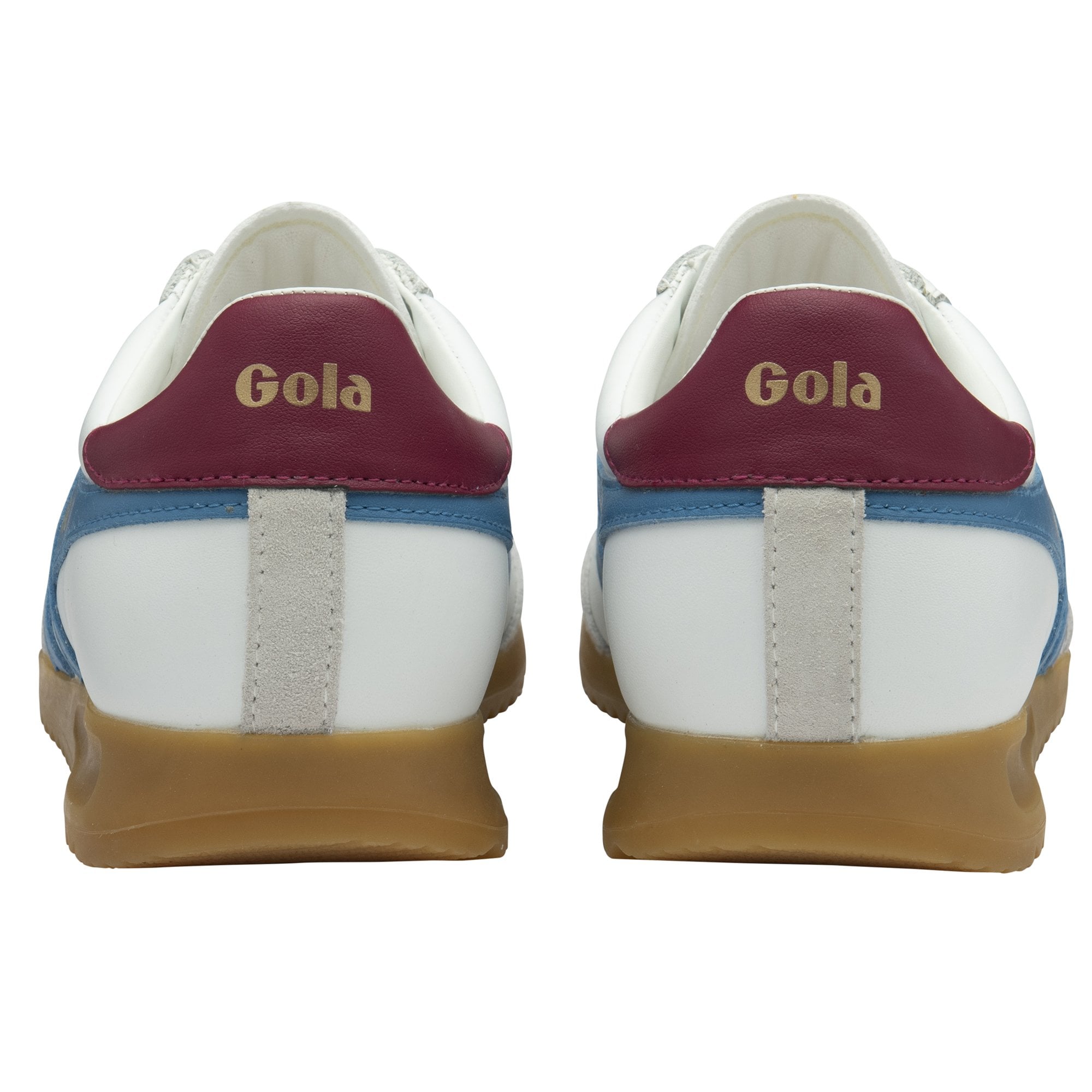gola-torpedo-damen-sneaker-wei-leder-santorini-blau-kirschrot image 4