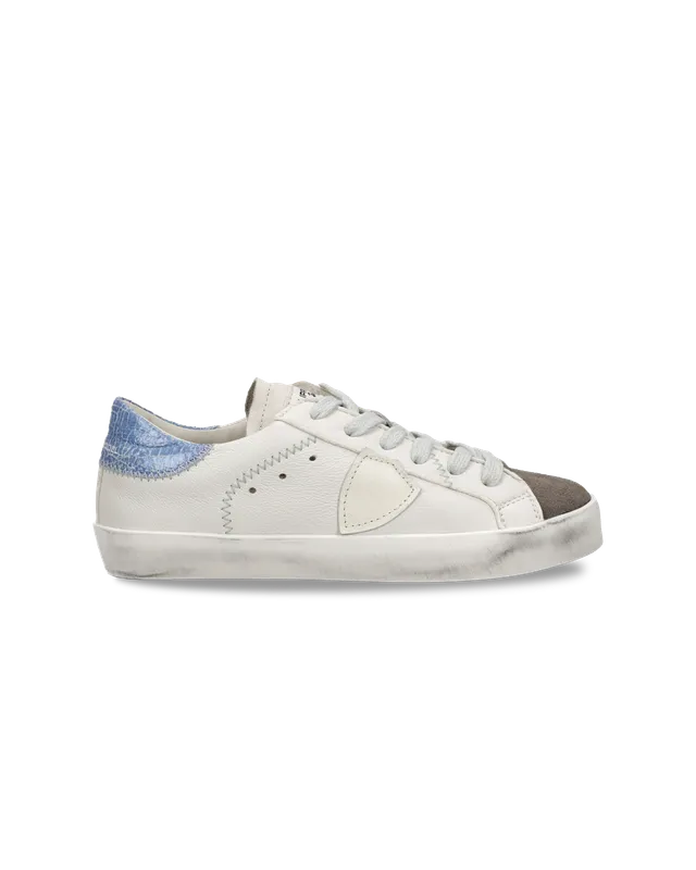 philippe-model-prsx-kids-sneaker-wei-hellblau image 1