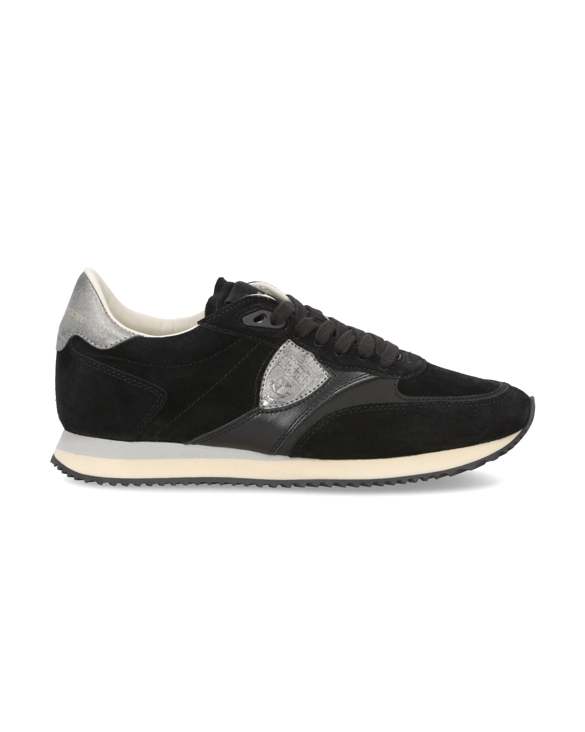 philippe-model-blville-sneaker-damen-schwarz-grau-anthrazit image 1