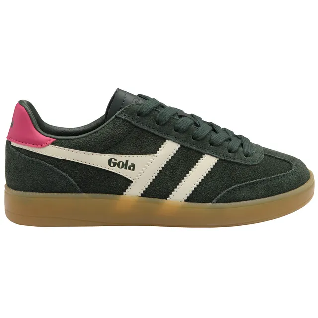 gola-viper-damen-sneaker-wildleder-dunkelkhaki-fuchsia image 1