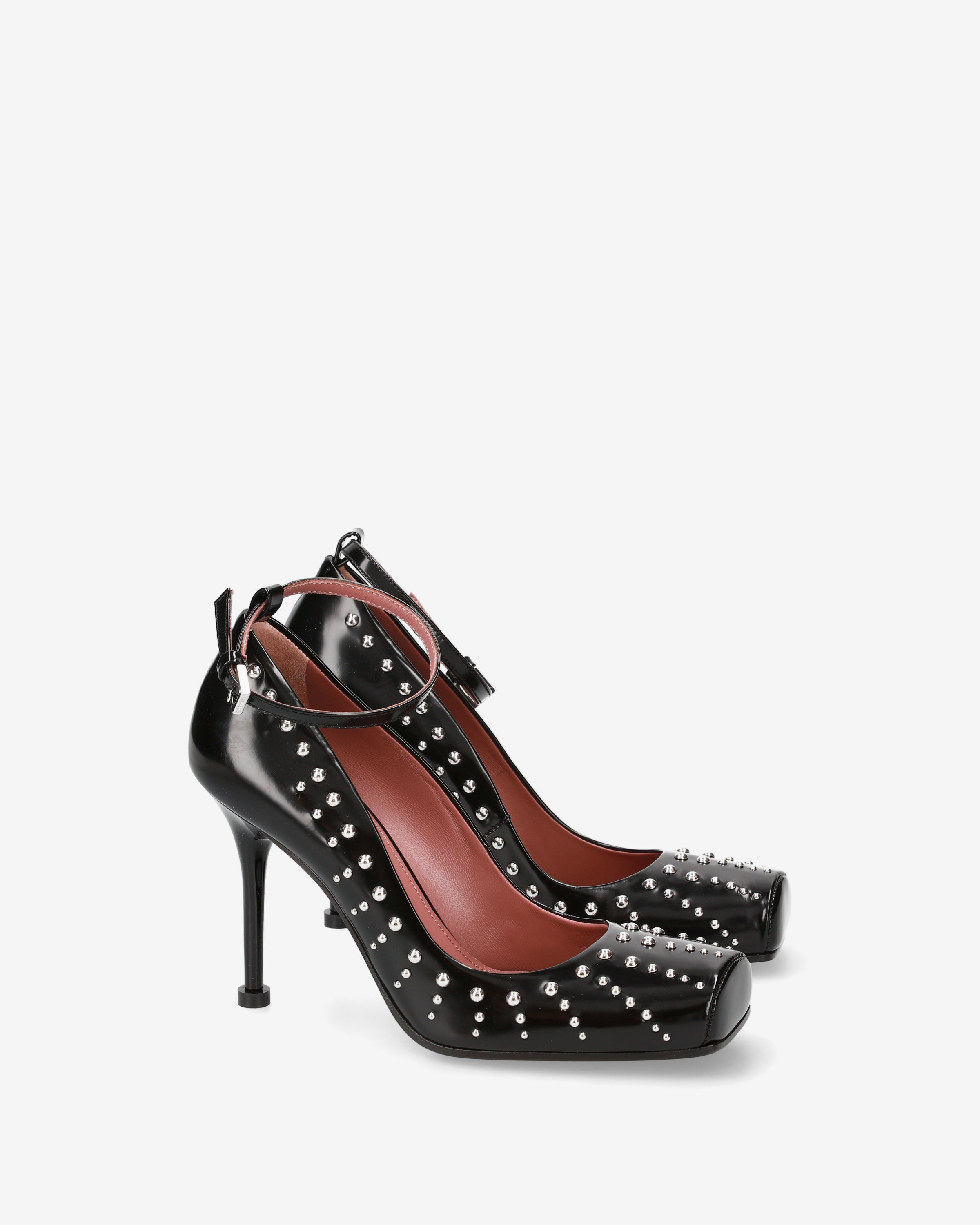 premiata-d-collet-nieten-schwarz-damen-100mm image 2