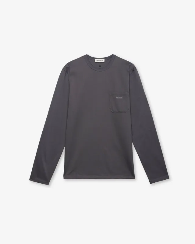 premiata-t-shirt-pocket-iron-langarmshirt-iron image 1