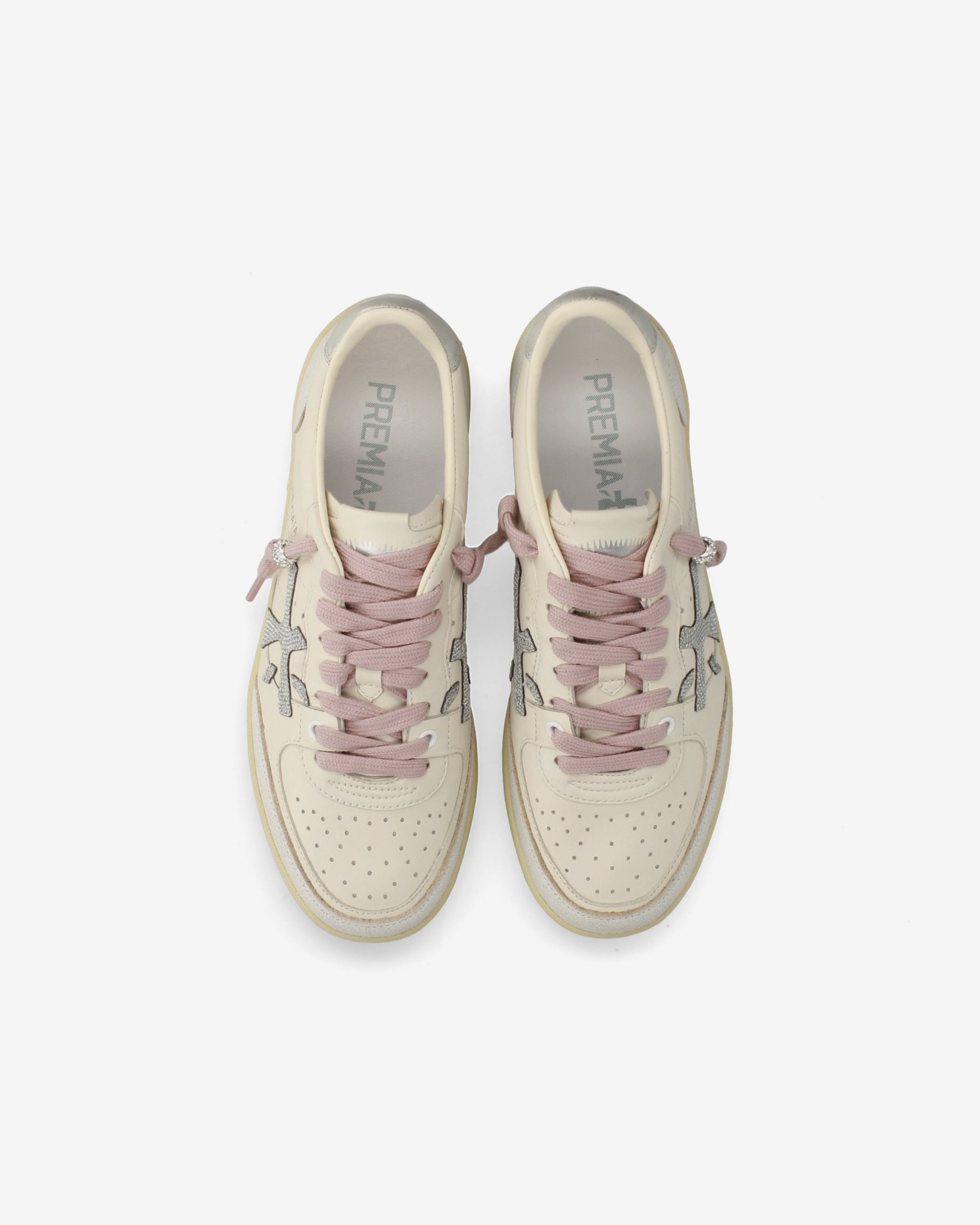 premiata-bskt-clayd-8467-sneaker-white-leder-suede image 6