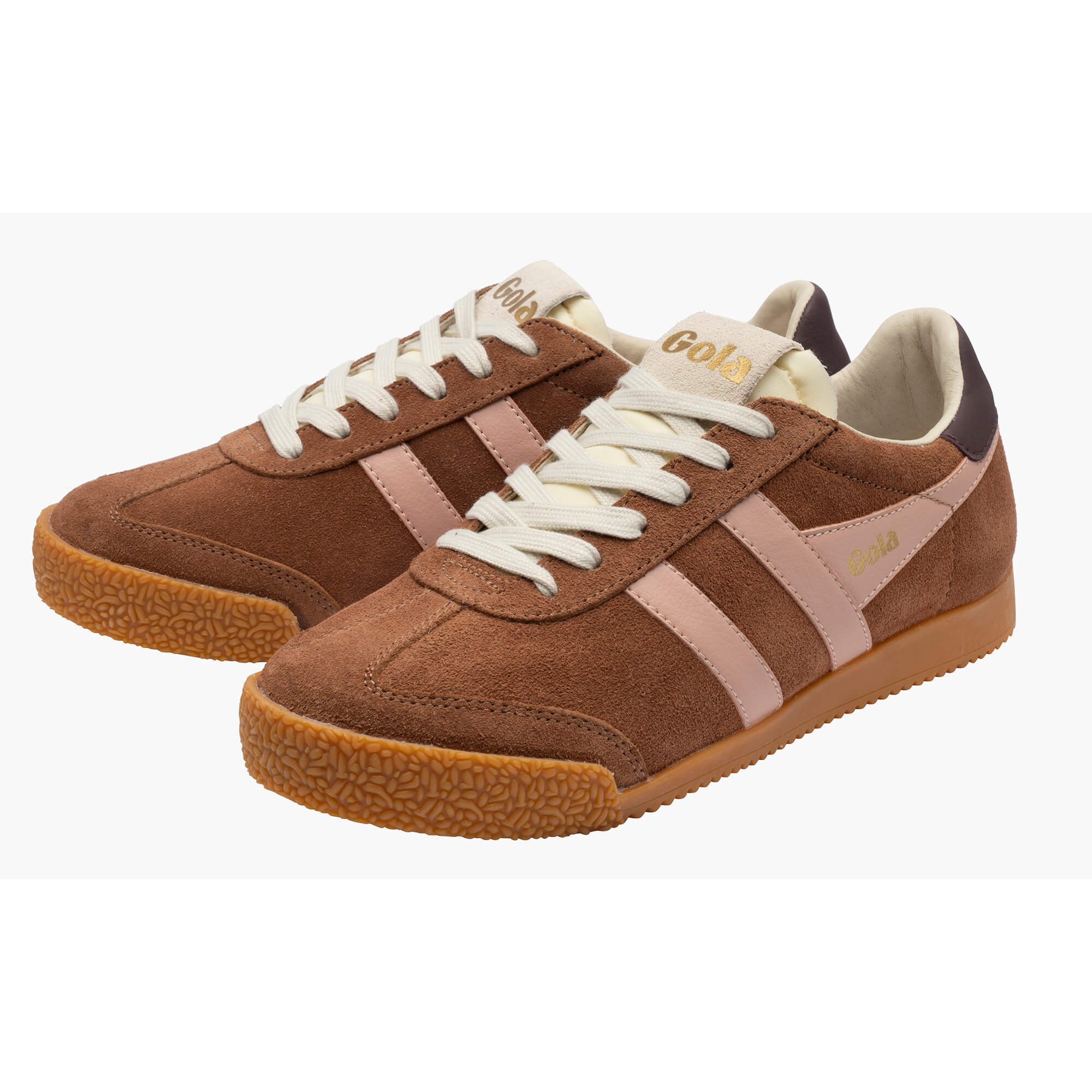 gola-elan-damen-sneaker-umbra-perlmuttrosa-kakao image 3