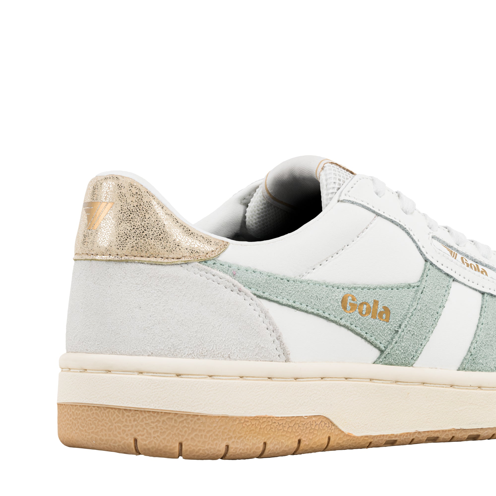 gola-hawk-damen-sneaker-leder-mix-wei-gr-n-gold image 6