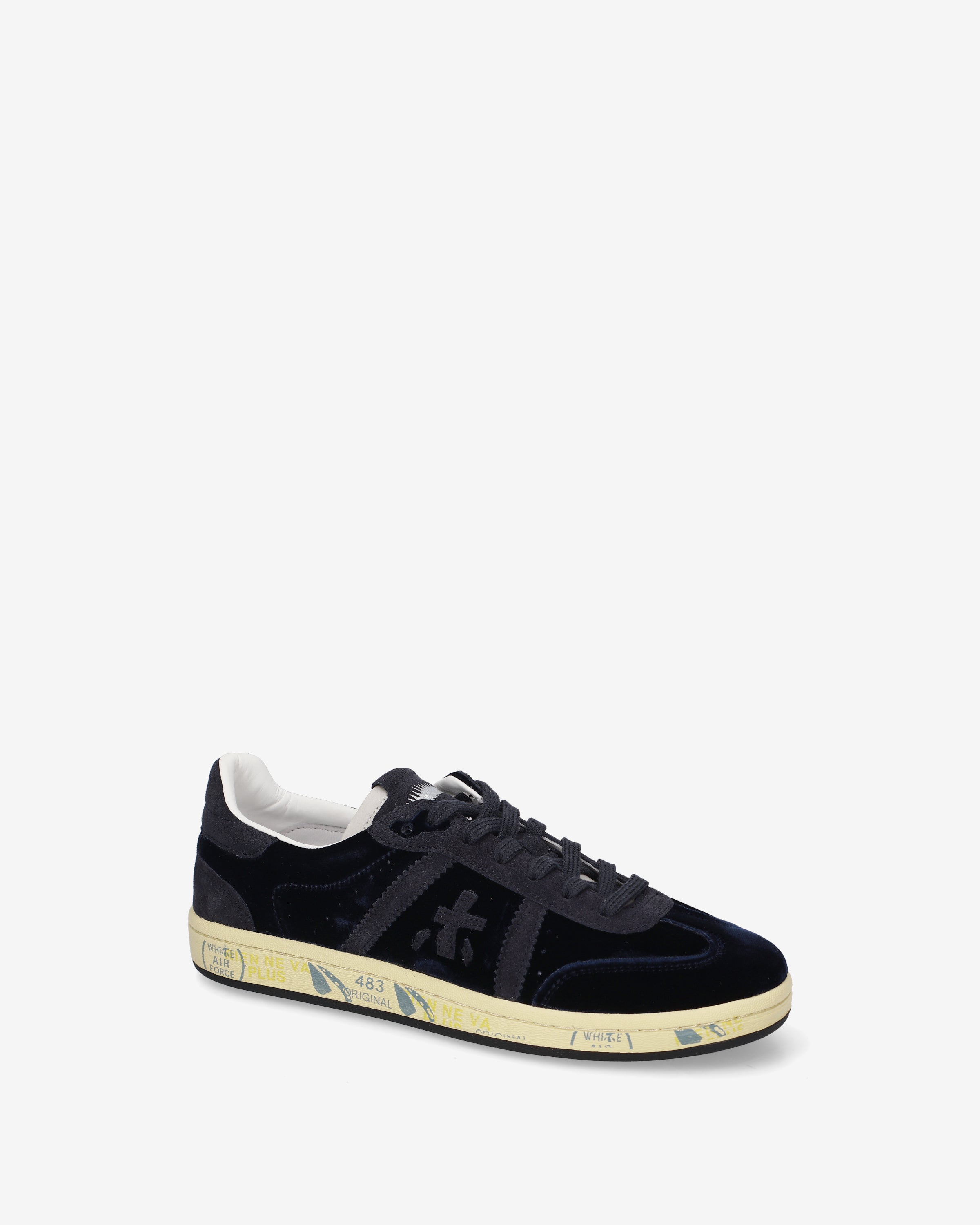 premiata-bonnied-8705-damen-sneaker-navy-samt image 4