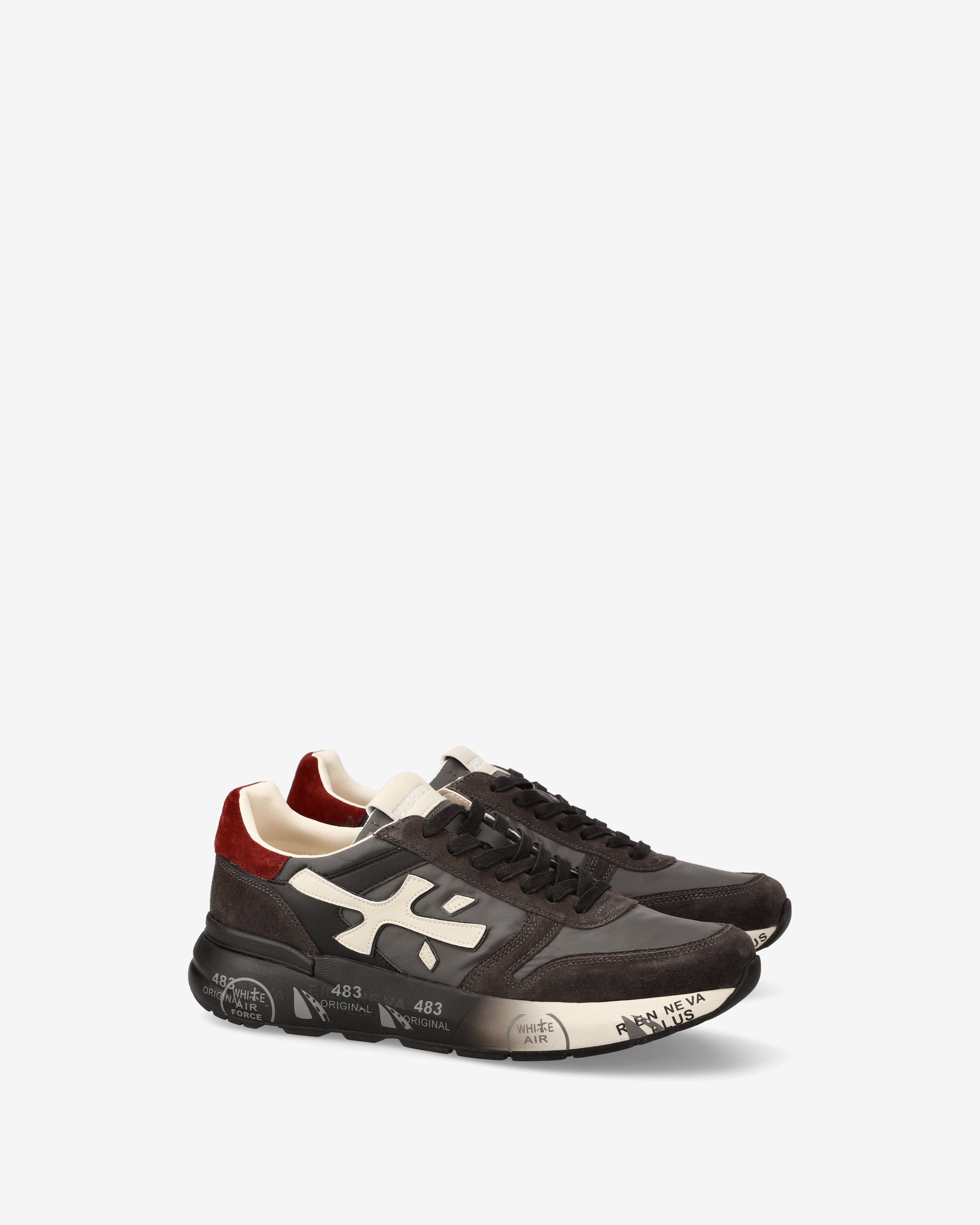 premiata-mick-7719-sneaker-herren-schwarz image 2