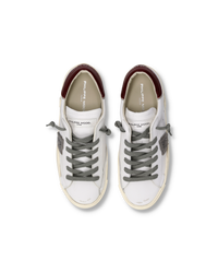philippe-model-prsx-sneaker-damen-wei-bordeaux-grau image 5