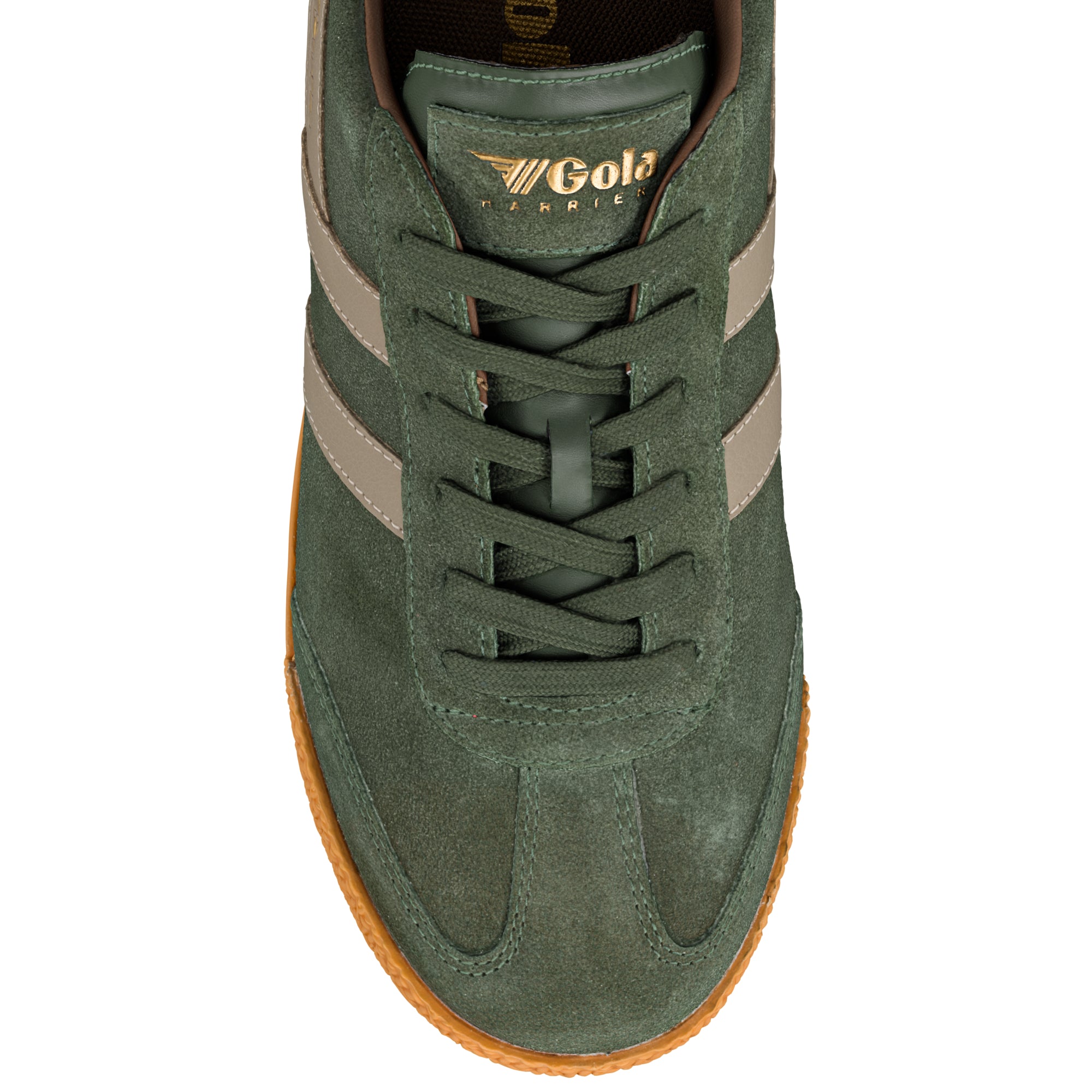 gola-harrier-herren-sneaker-aus-wildleder-dunkelkhaki image 4