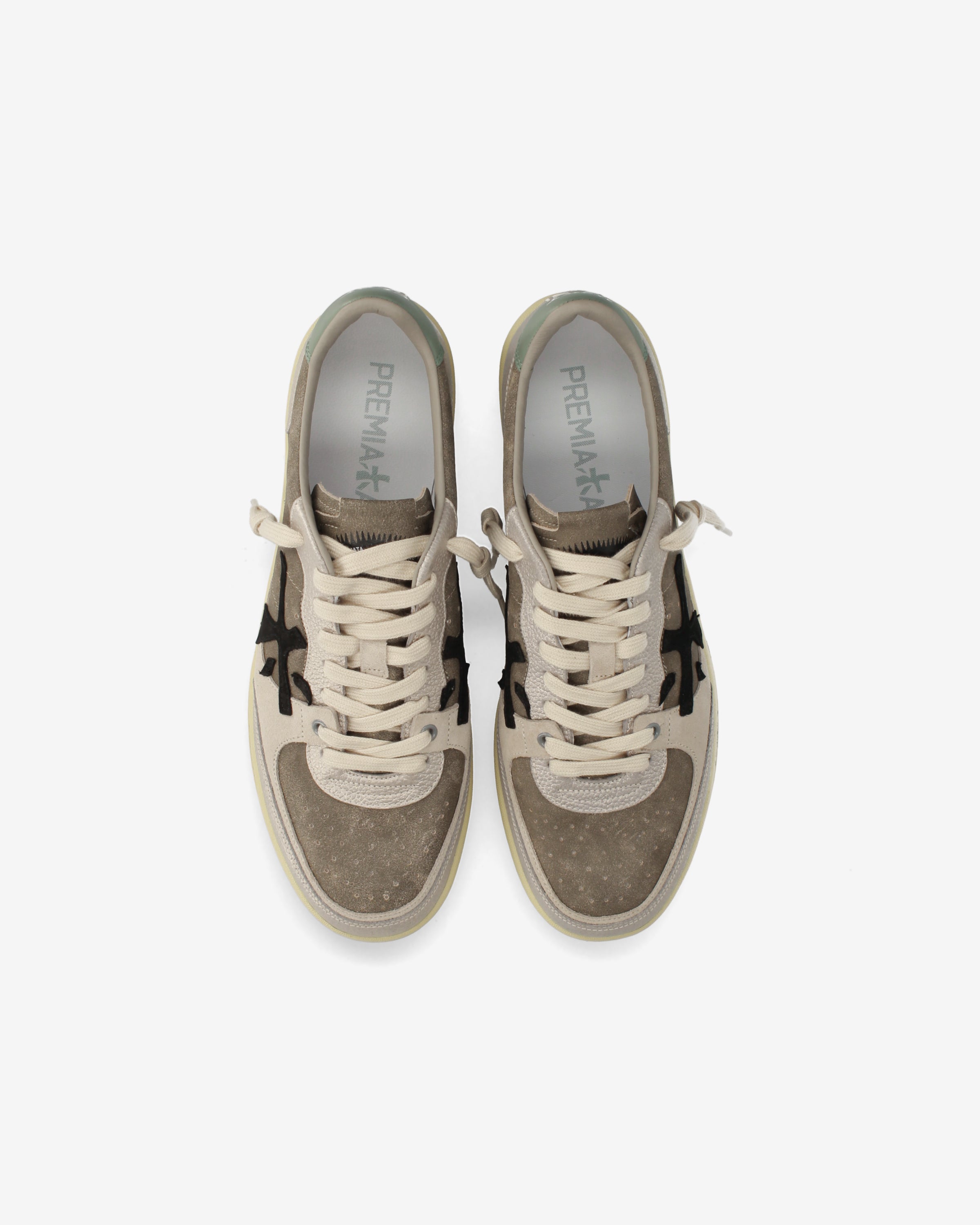 premiata-bskt-clay-8445-sneaker-herren-beige-tortora-leder-suede image 6